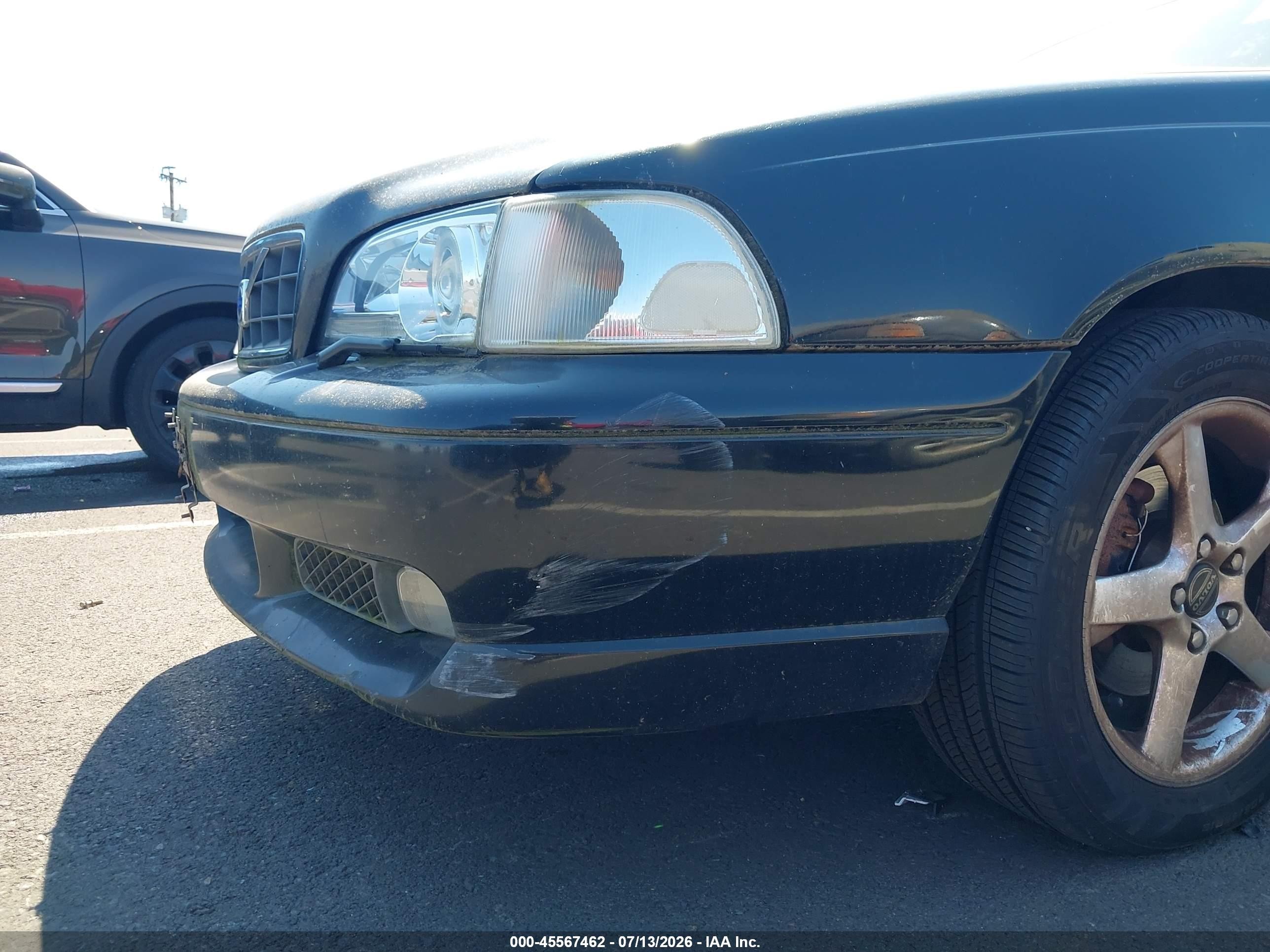 1998 Volvo V70 R Black vin: YV1LW5248W2502352