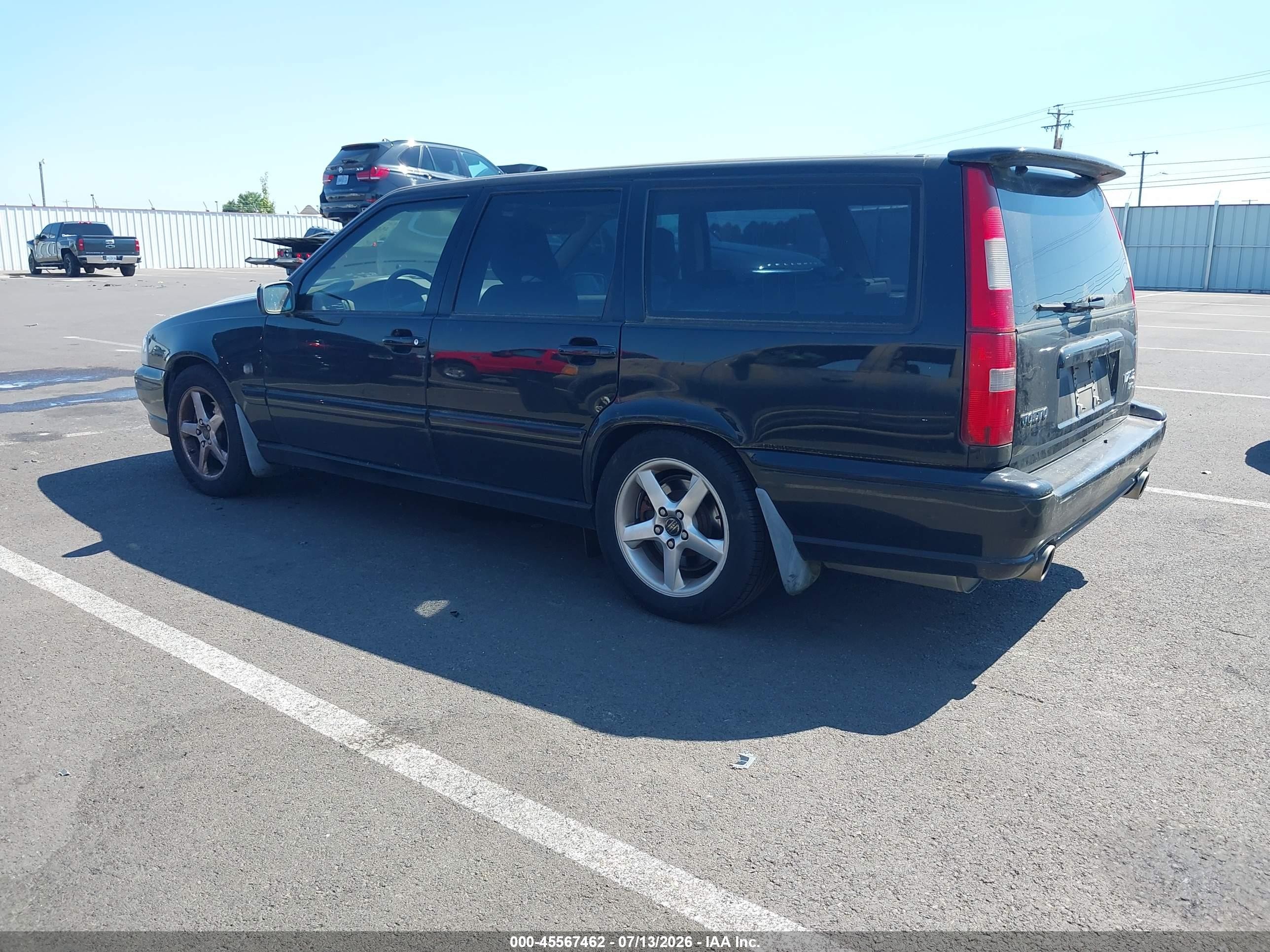 1998 Volvo V70 R Black vin: YV1LW5248W2502352