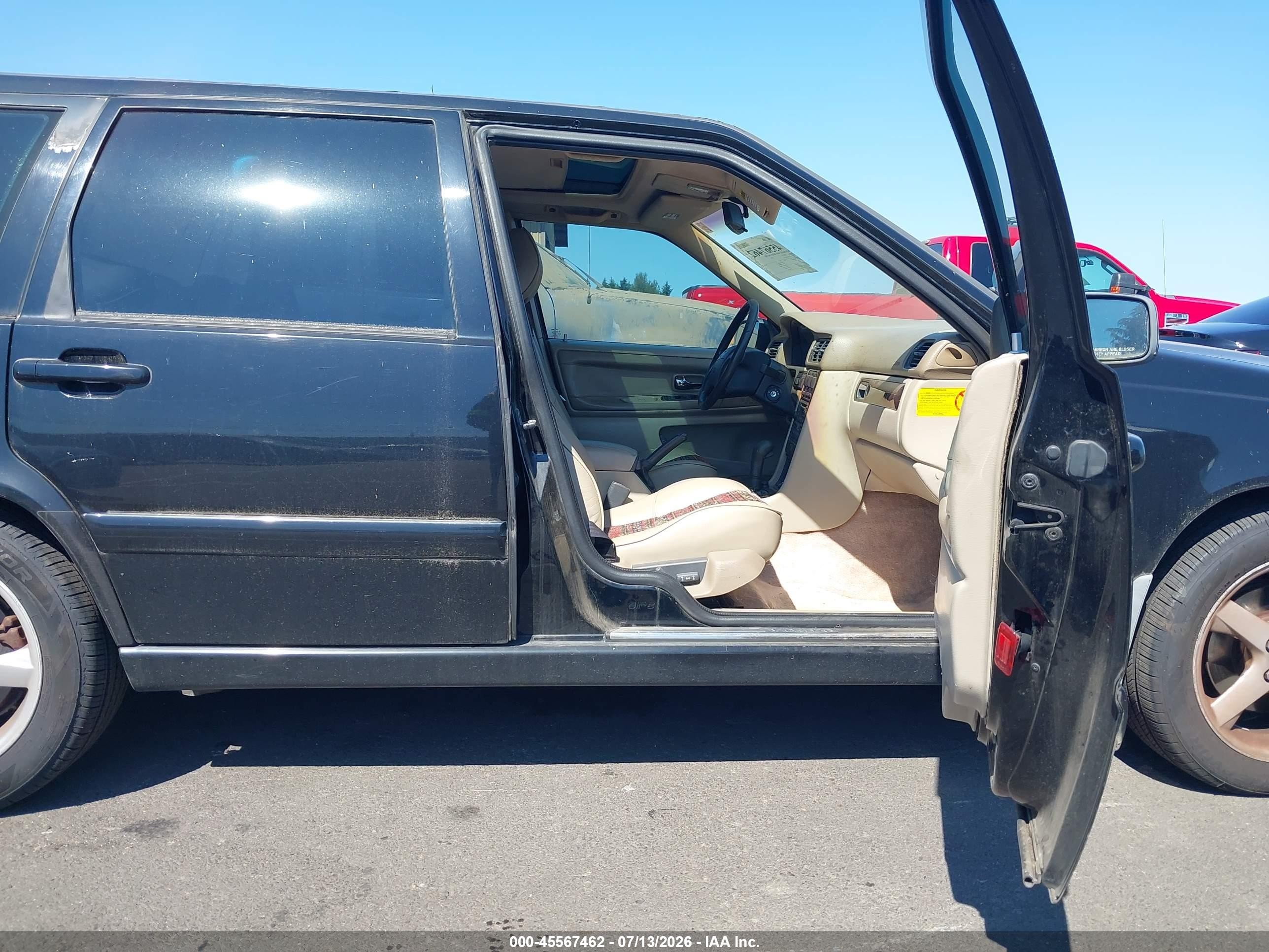 1998 Volvo V70 R Black vin: YV1LW5248W2502352