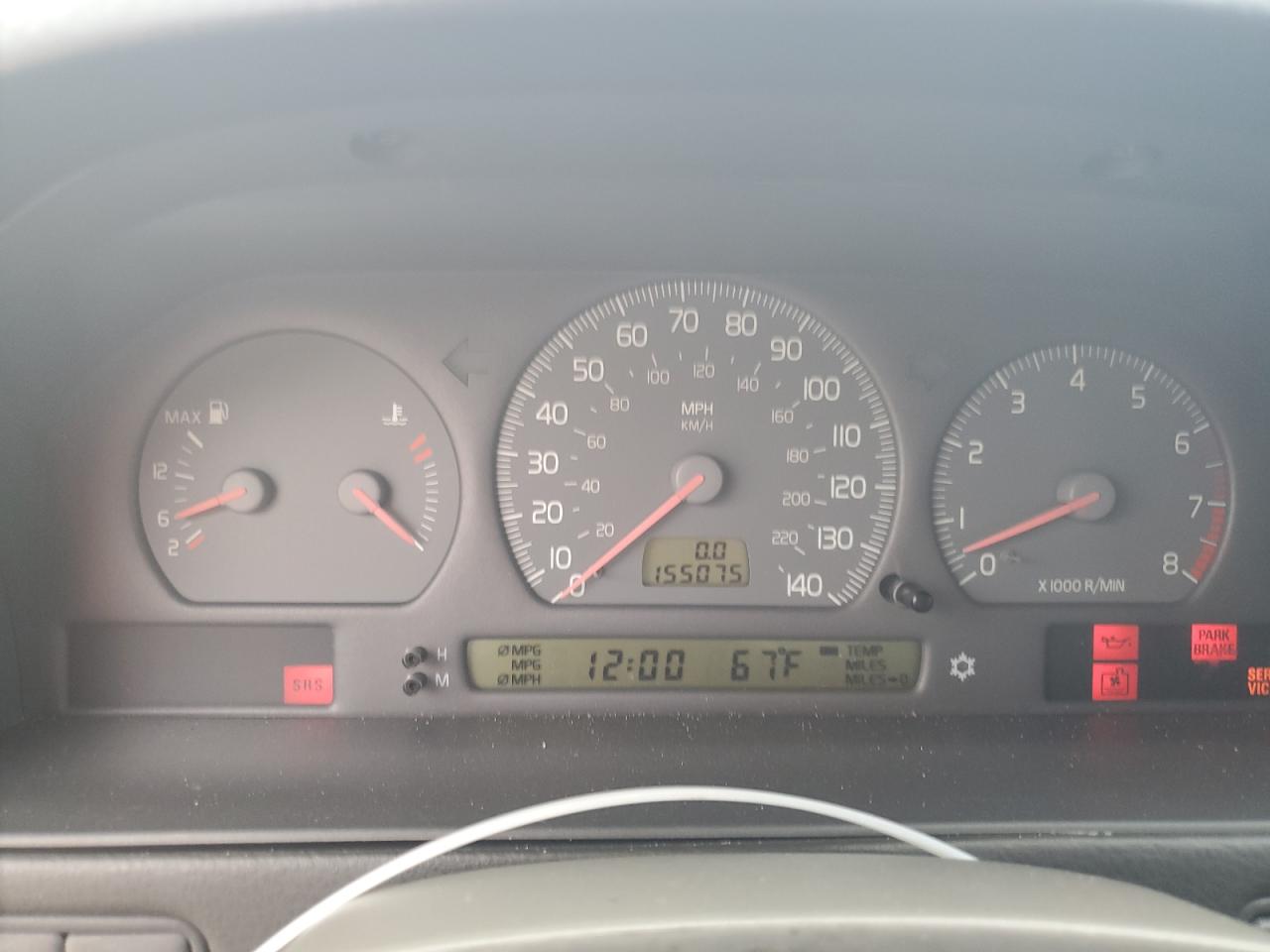 1999 Volvo V70 T5 Turbo Gray vin: YV1LW53D0X2548659