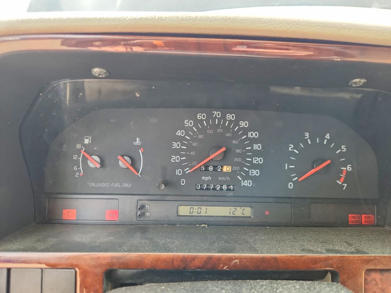 1994 Volv 850 Blue vin: YV1LW5503R2035662