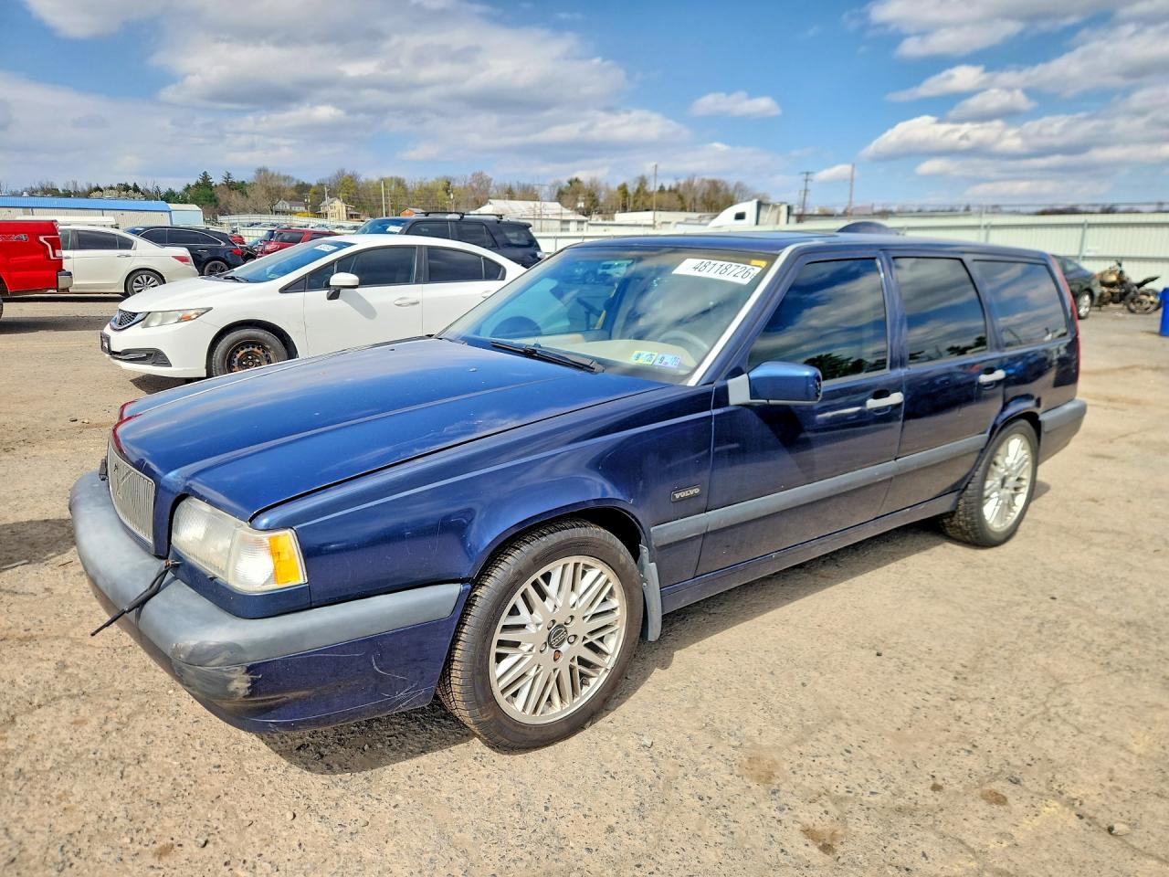 1994 Volv 850 Blue vin: YV1LW5503R2035662