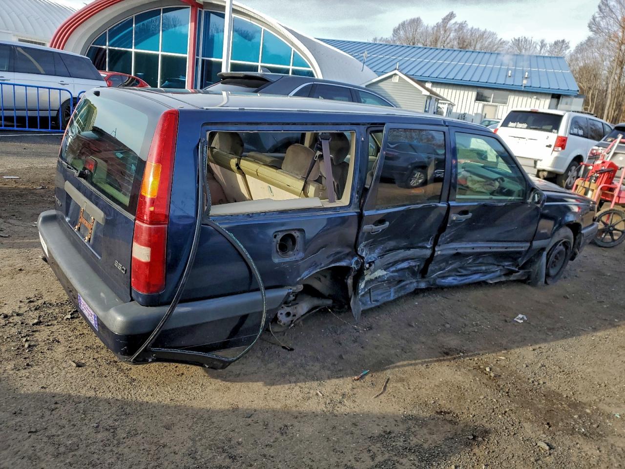 1995 Volvo 850 Base Синий vin: YV1LW5509S2114405