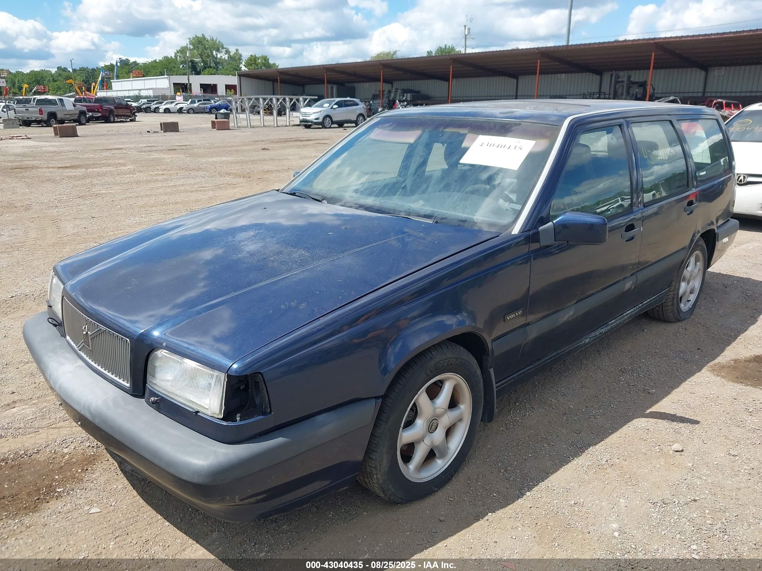 1995 Volvo 850 Glt Blue vin: YV1LW5513S2106843