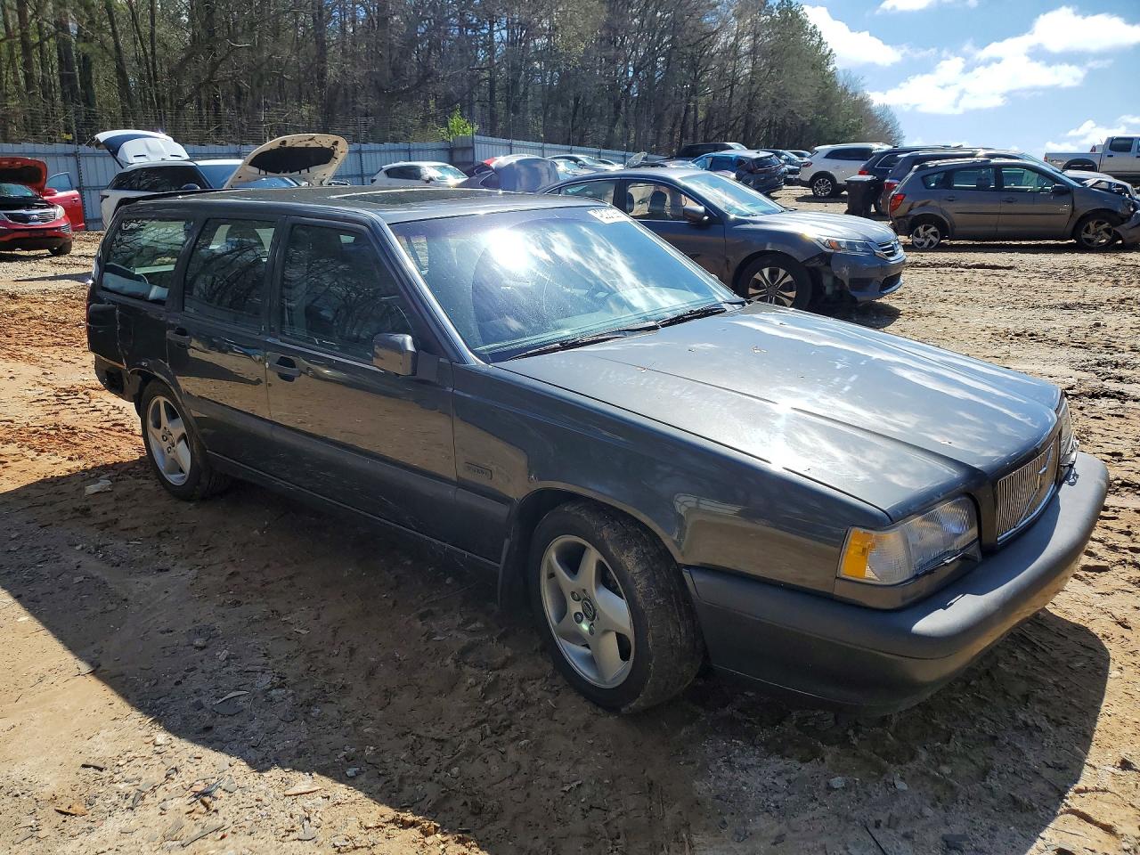 1994 Volvo 850 Gray vin: YV1LW5524R2036983