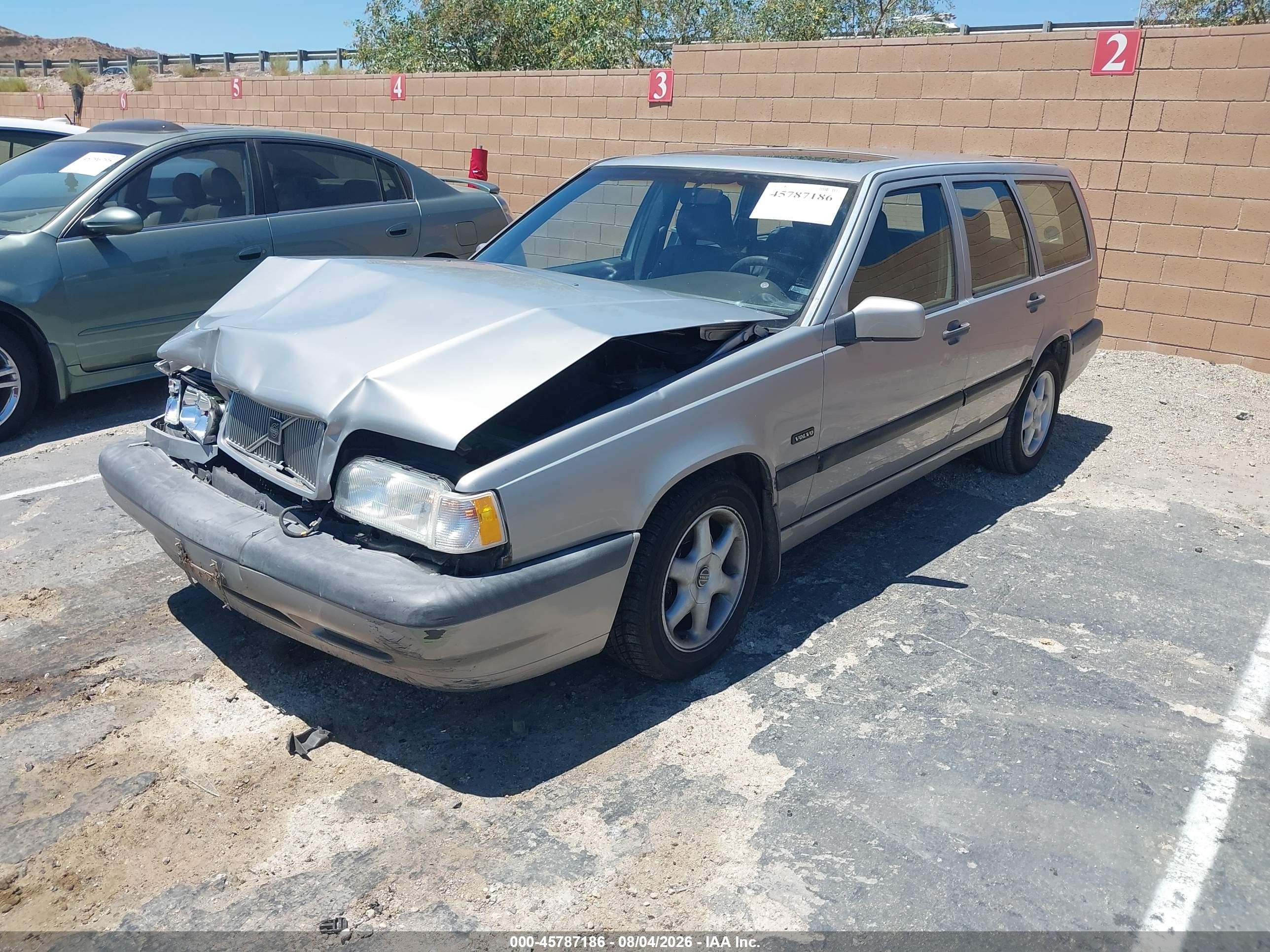 1997 Volvo 850 Gt Silver vin: YV1LW5542V2294205