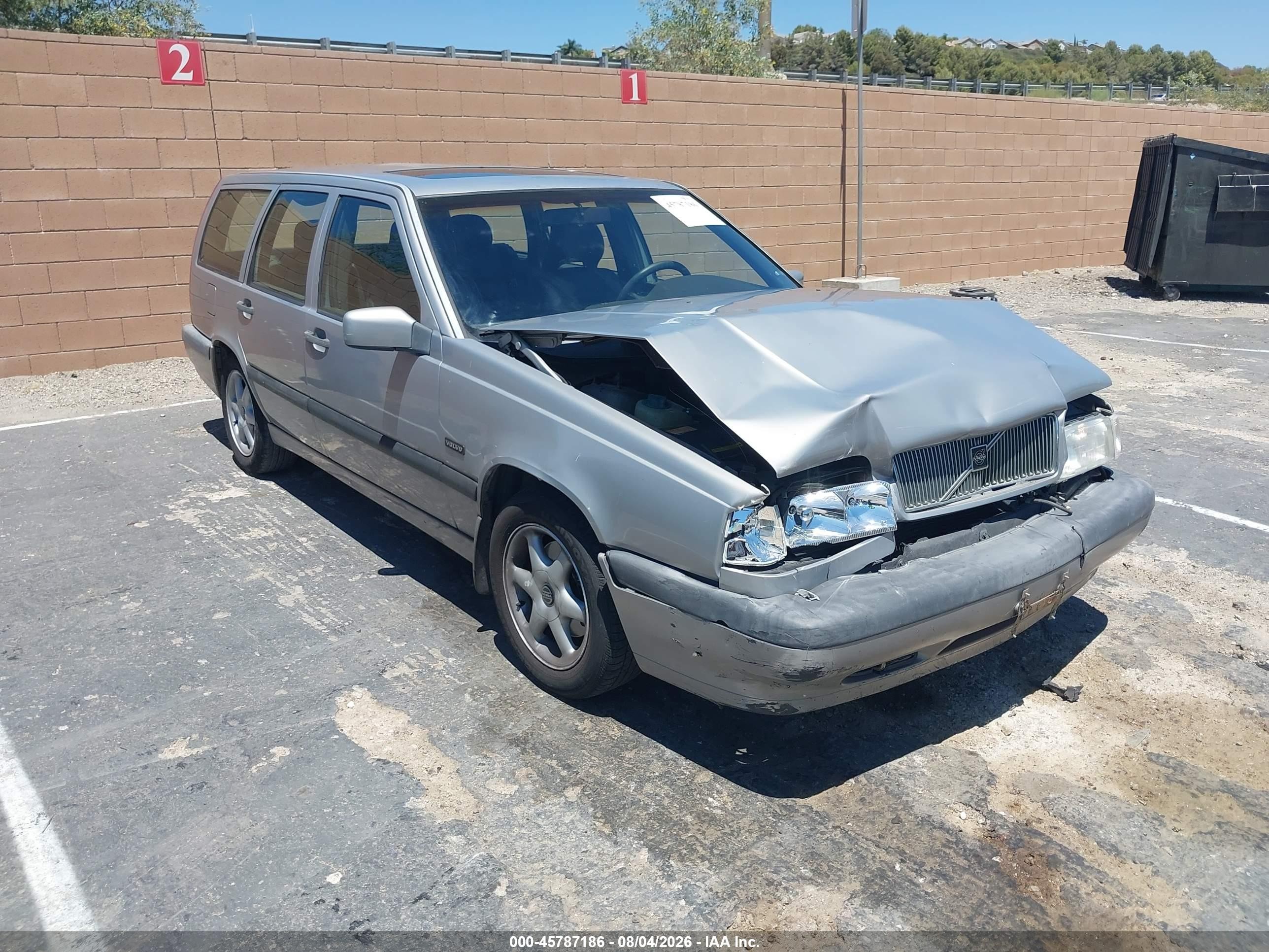 1997 Volvo 850 Gt Silver vin: YV1LW5542V2294205