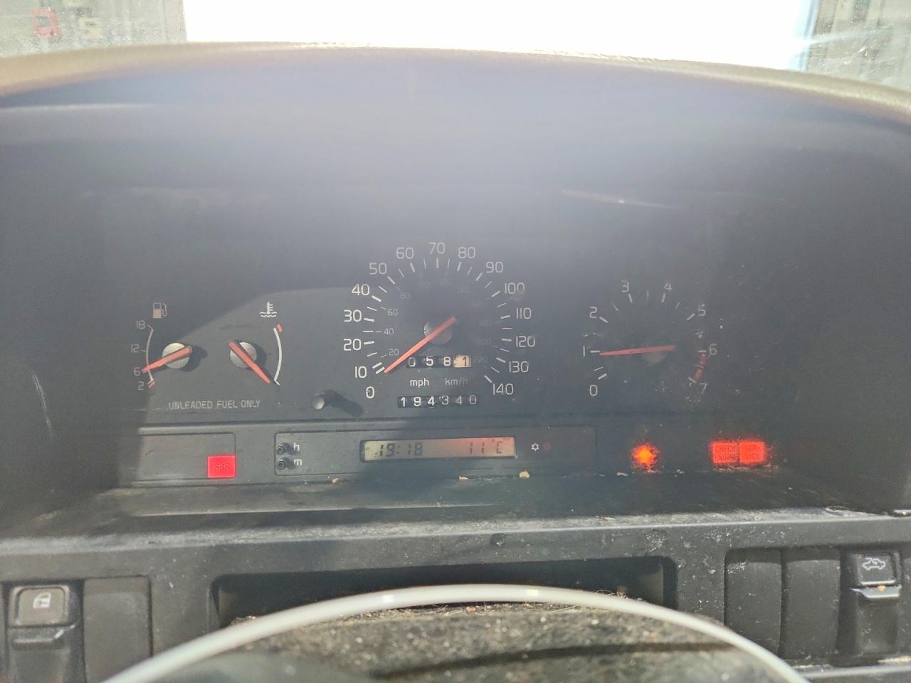 1997 Volvo 850 Blue vin: YV1LW5542V2309799
