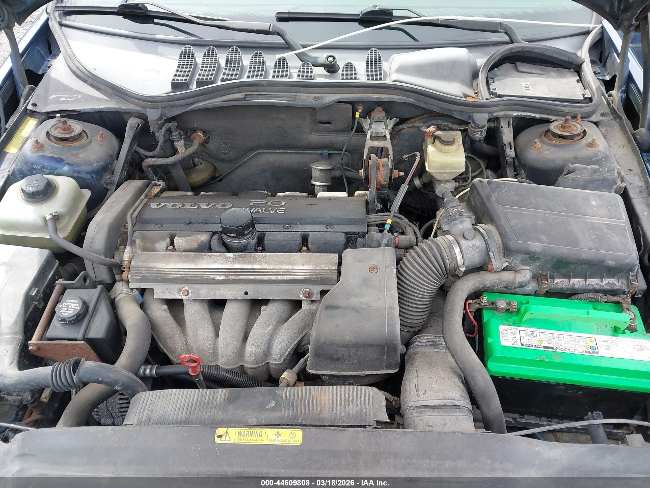 1997 Volvo 850 Gt Navy vin: YV1LW5544V2297204