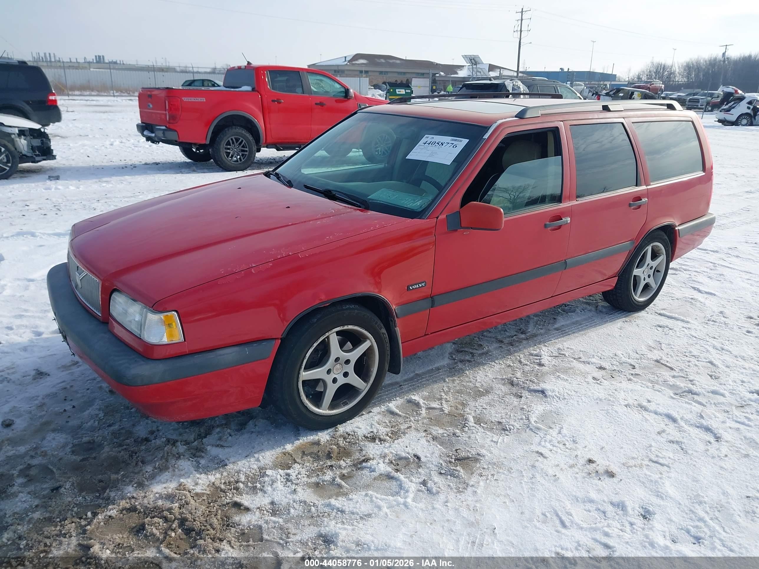 1997 Volvo 850 Gt Red vin: YV1LW5546V2324466