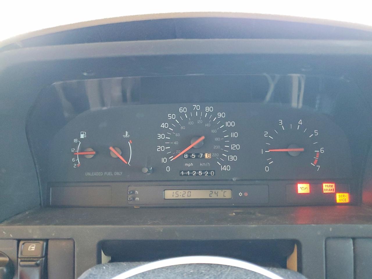 1997 Volvo 850 Black vin: YV1LW554XV2304186