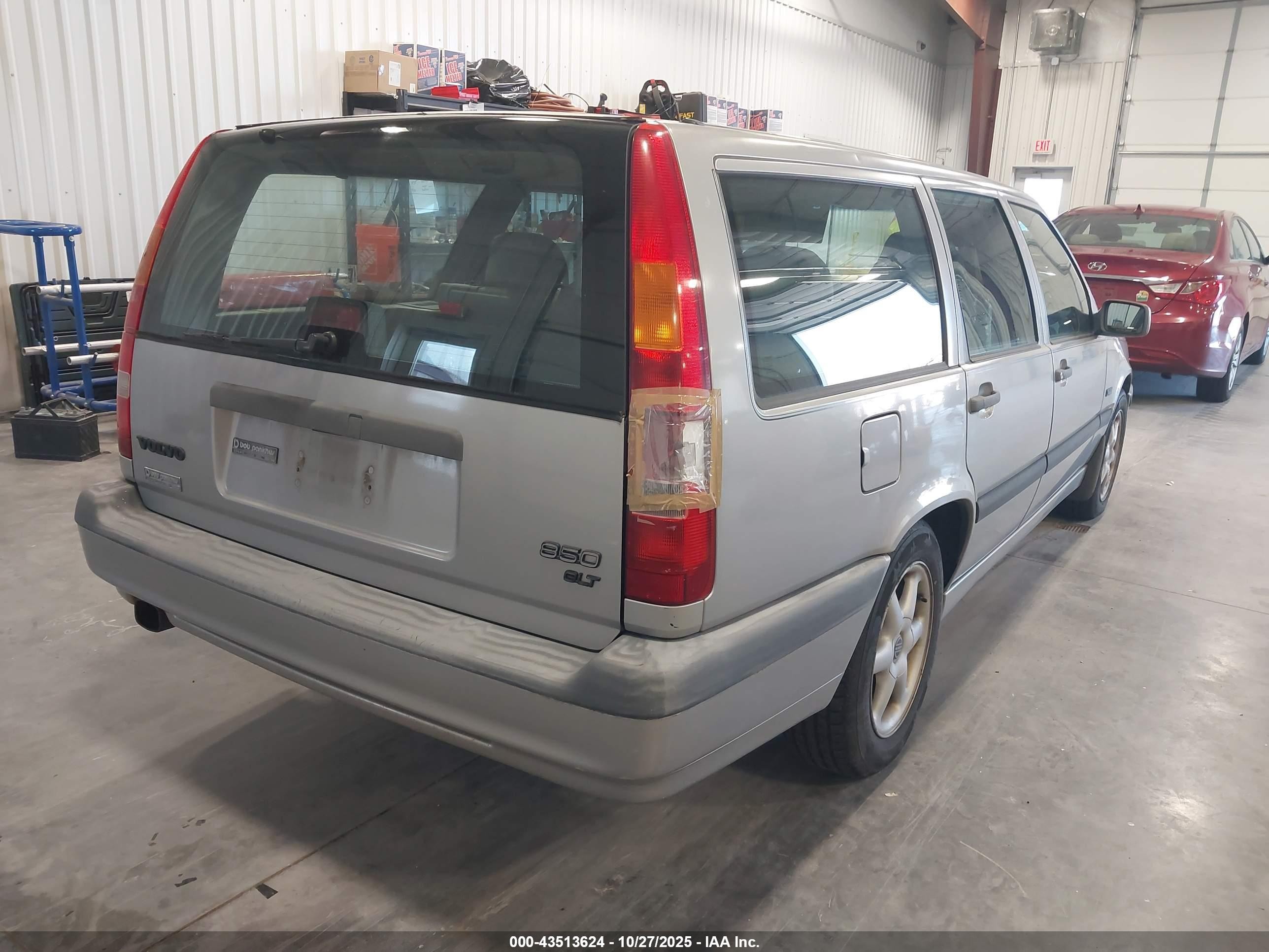 1997 Volvo 850 Glt Silver vin: YV1LW5644V2319586