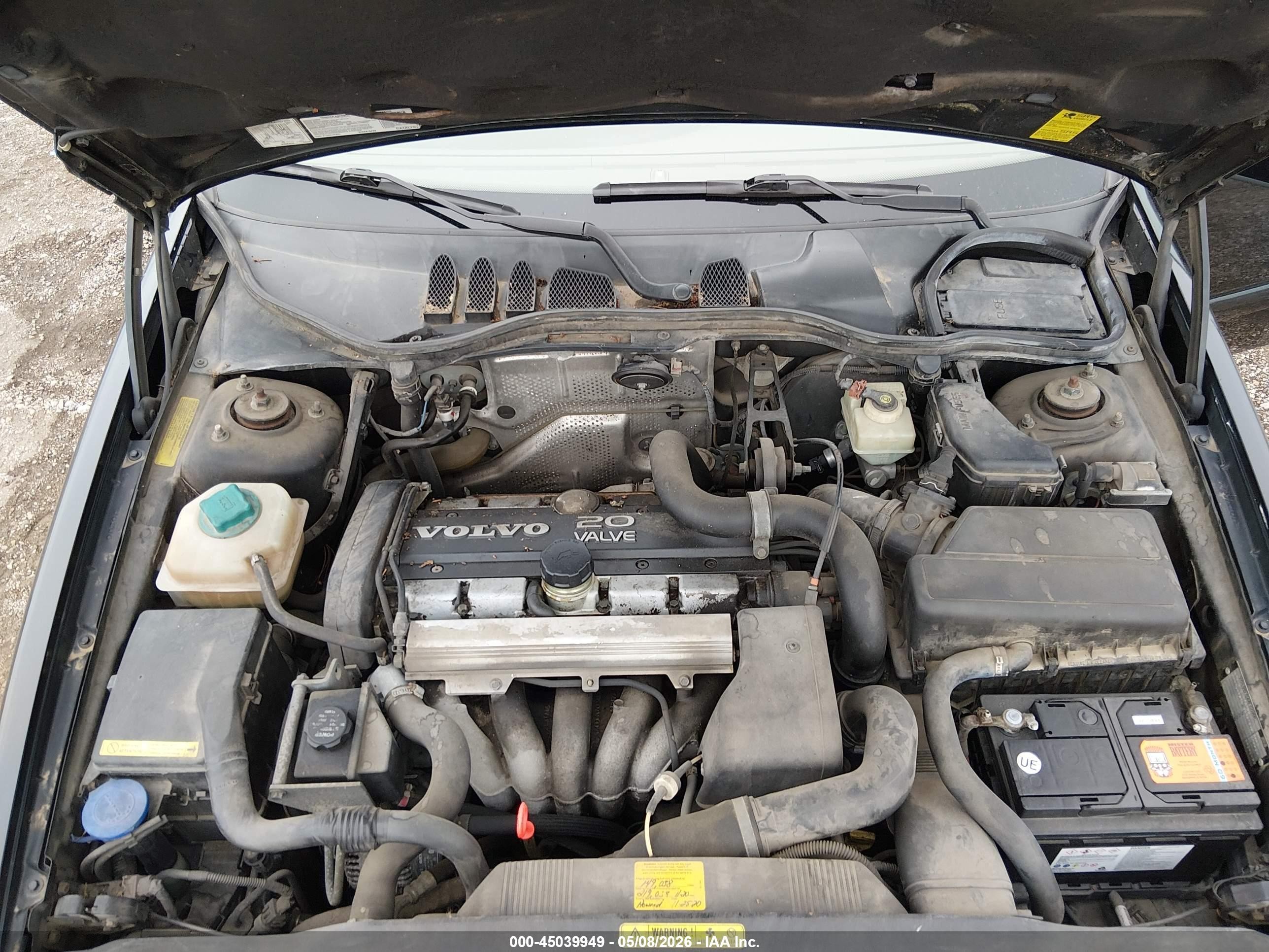 1998 Volvo V70 Glt Black vin: YV1LW5674W2516186