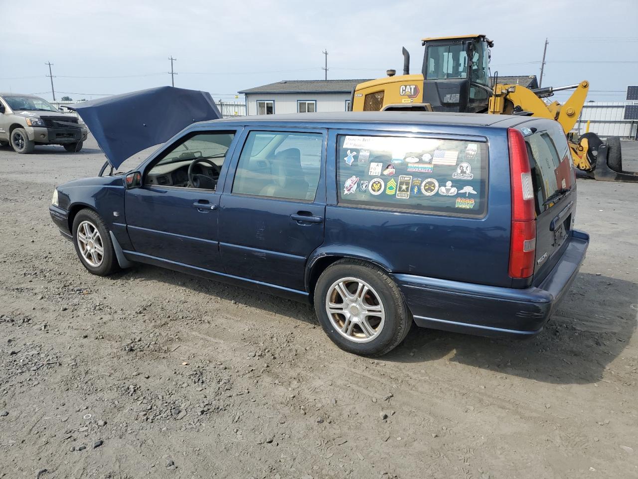 1999 Volvo V70 Glt Blue vin: YV1LW56D5X2616580