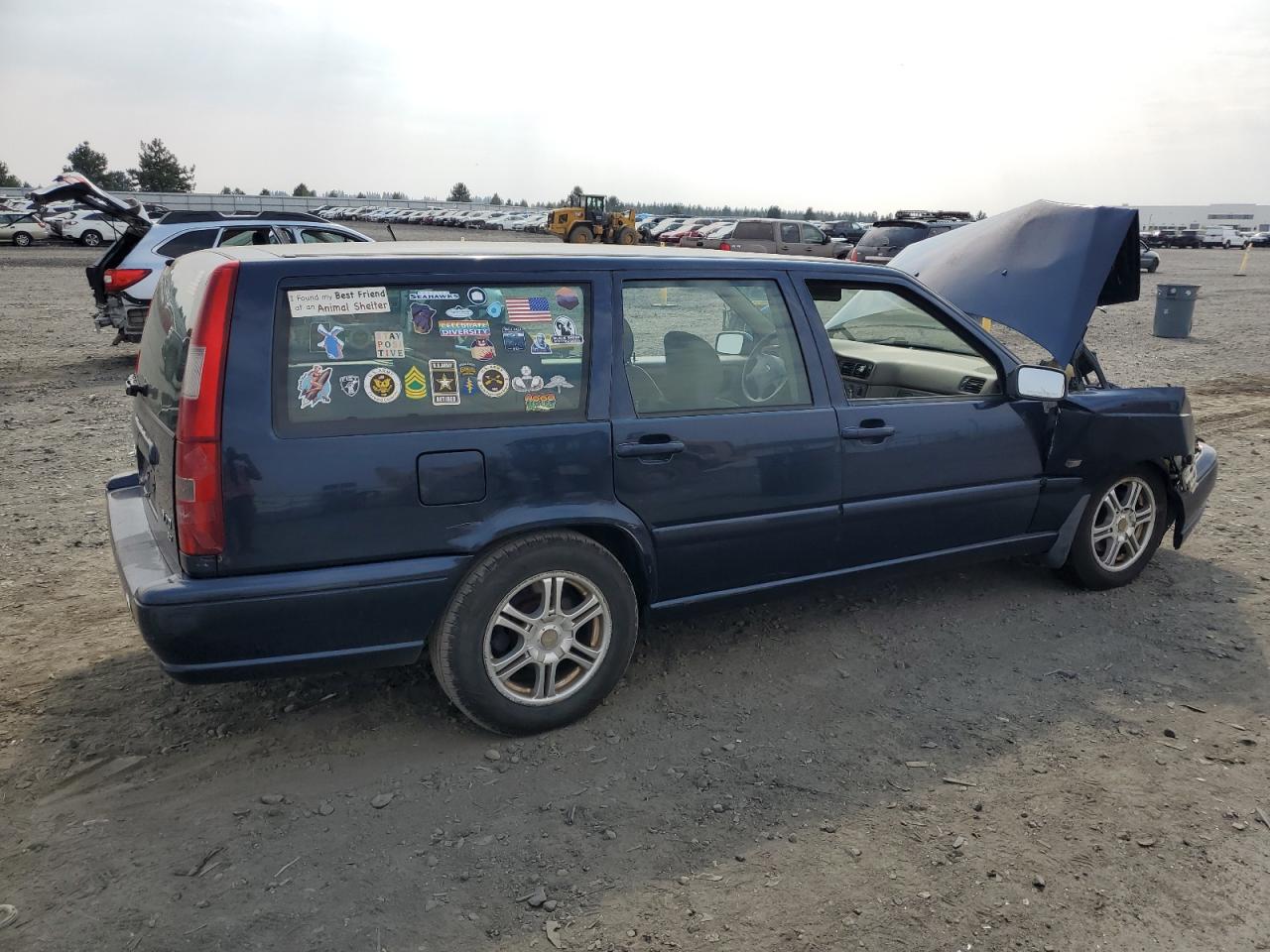 1999 Volvo V70 Glt Blue vin: YV1LW56D5X2616580