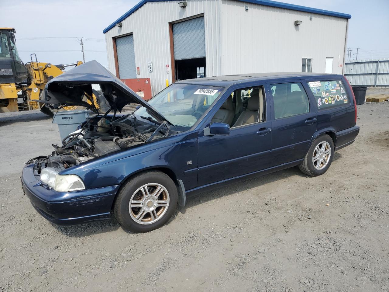 1999 Volvo V70 Glt Blue vin: YV1LW56D5X2616580