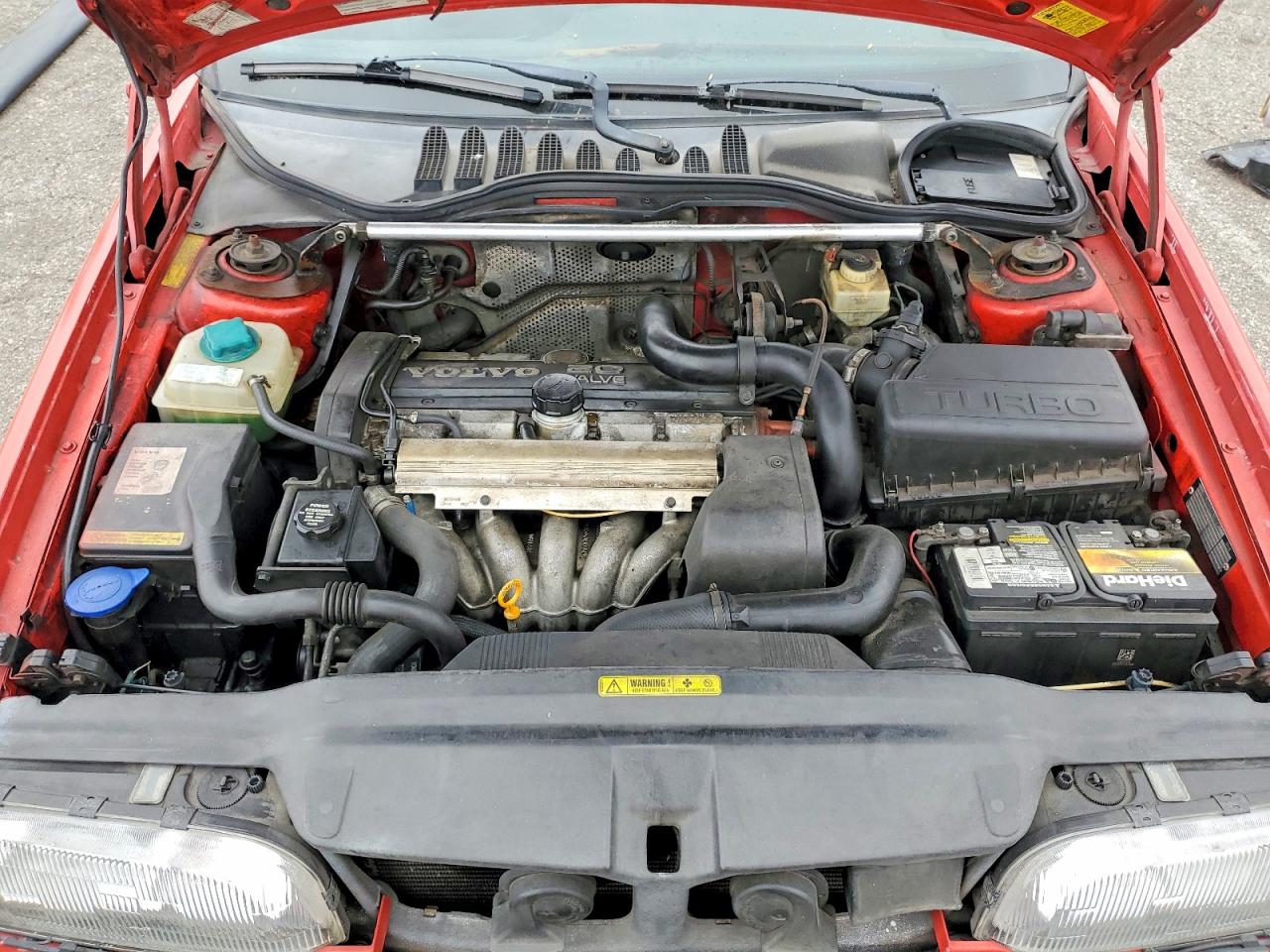 1996 Volvo 850 R Red vin: YV1LW5826T2225573