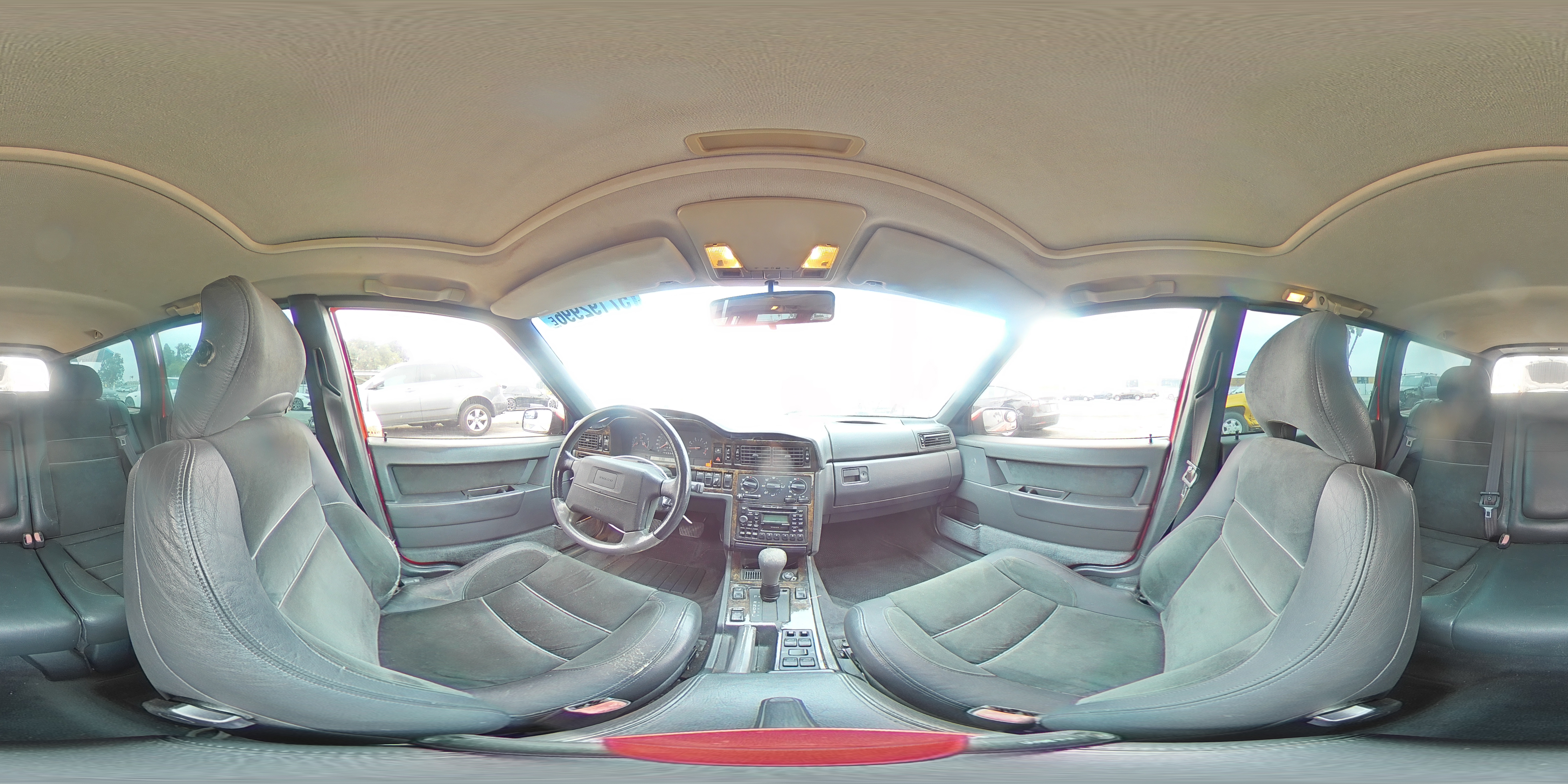 1996 Volvo 850 R Red vin: YV1LW5826T2225573