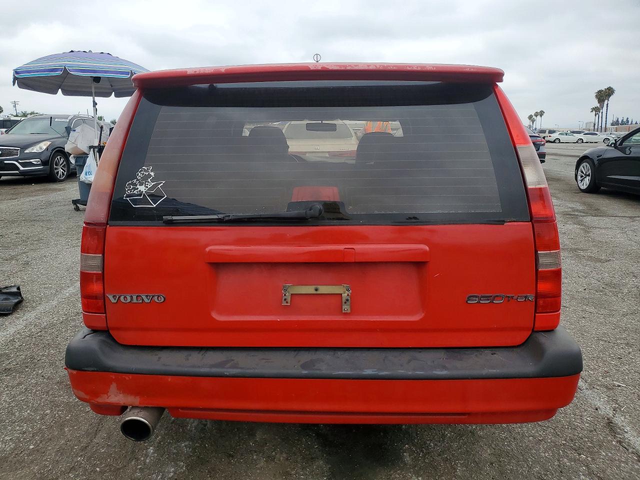 1996 Volvo 850 R Red vin: YV1LW5826T2225573