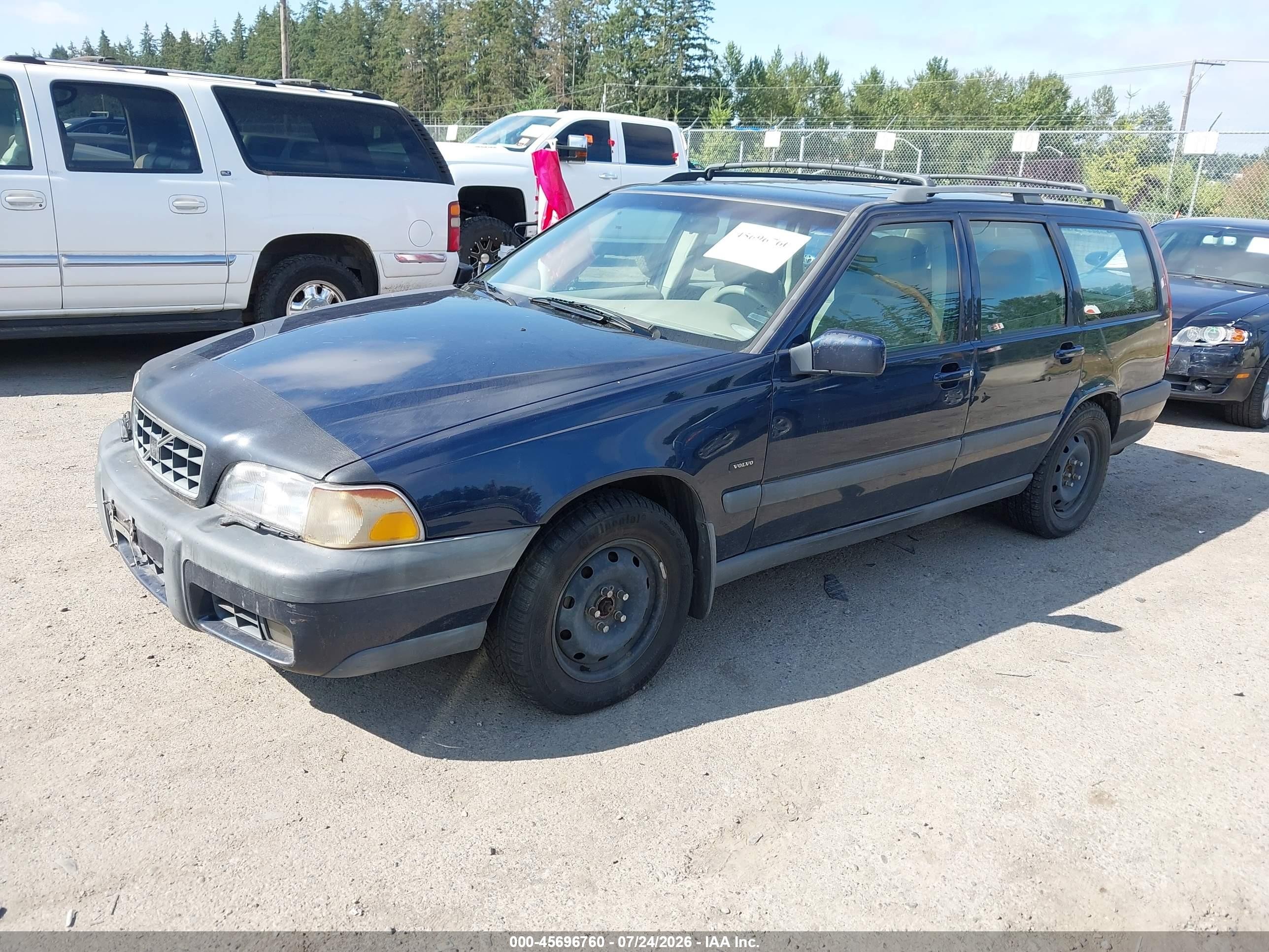 1998 Volvo V70 Awd Dark Blue vin: YV1LZ564XW2440440