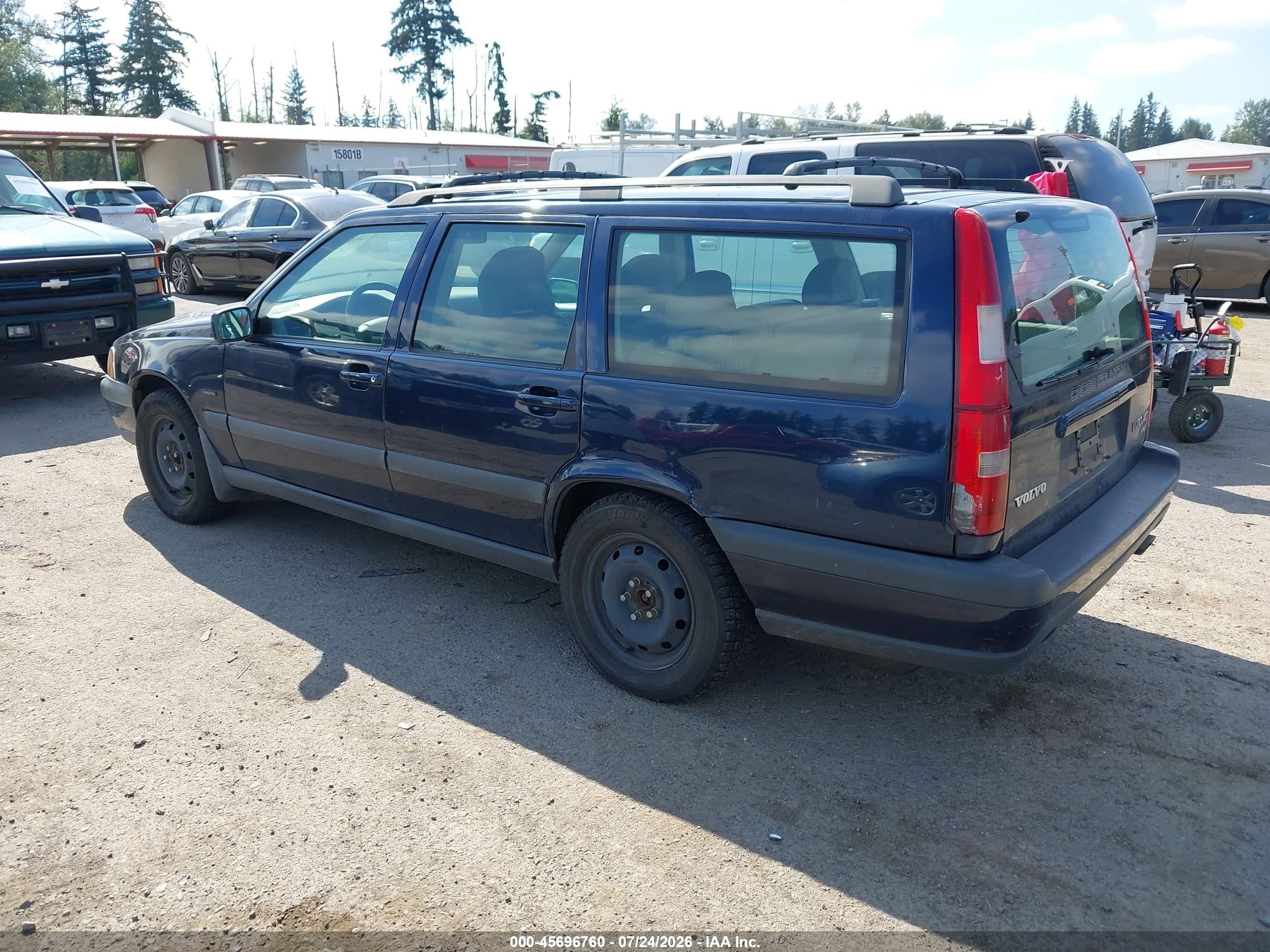 1998 Volvo V70 Awd Dark Blue vin: YV1LZ564XW2440440