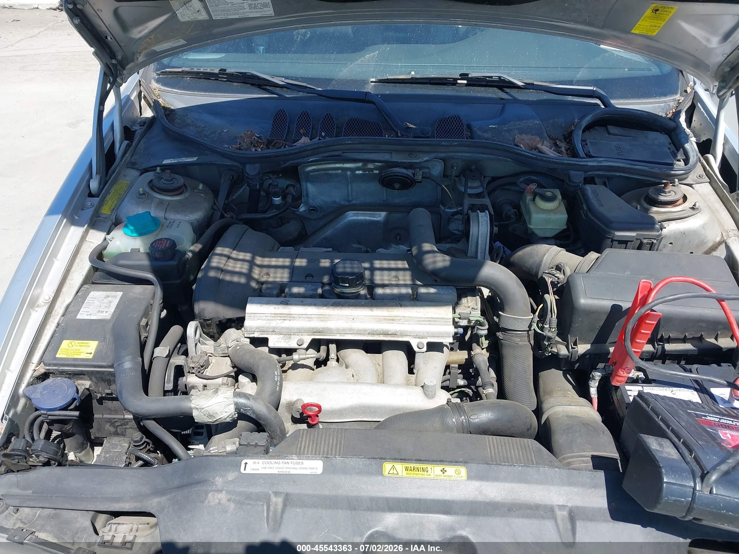 2000 Volvo V70 Xc/xc Se Silver vin: YV1LZ56D6Y2666350