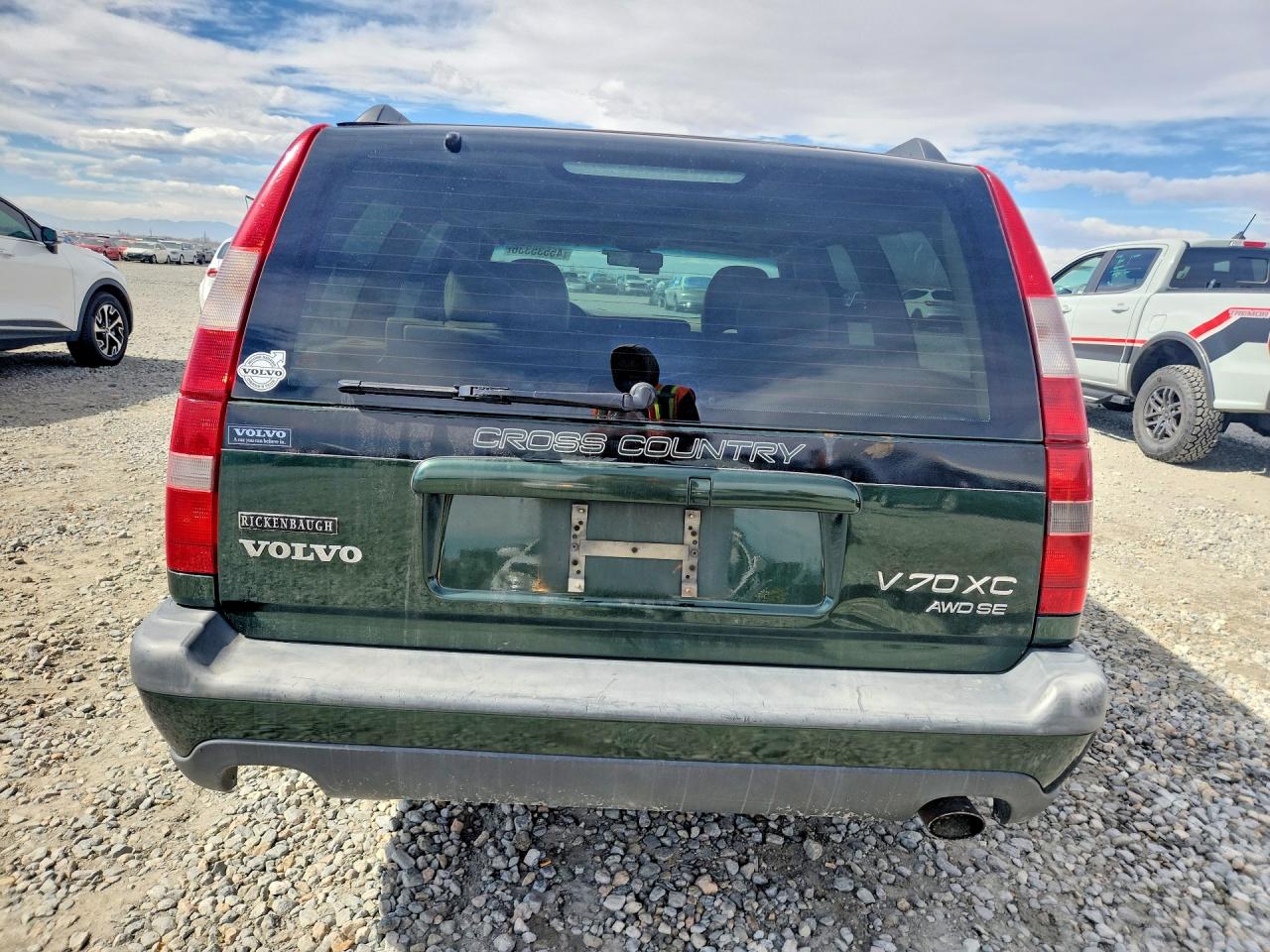 2000 Volvo V70 Xc Green vin: YV1LZ56D6Y2738809