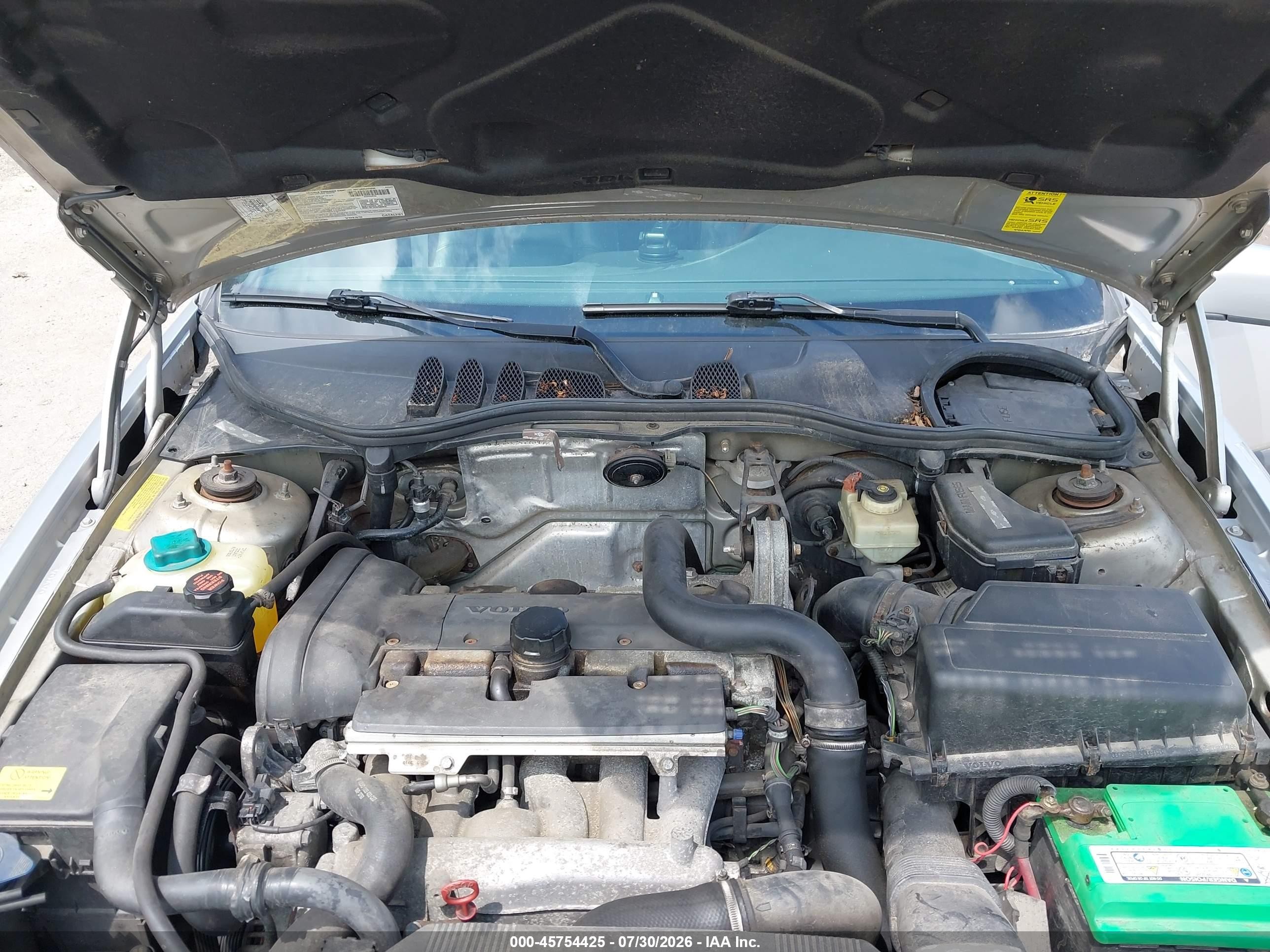 2000 Volvo V70 Xc/xc Se Silver vin: YV1LZ56D9Y2733247