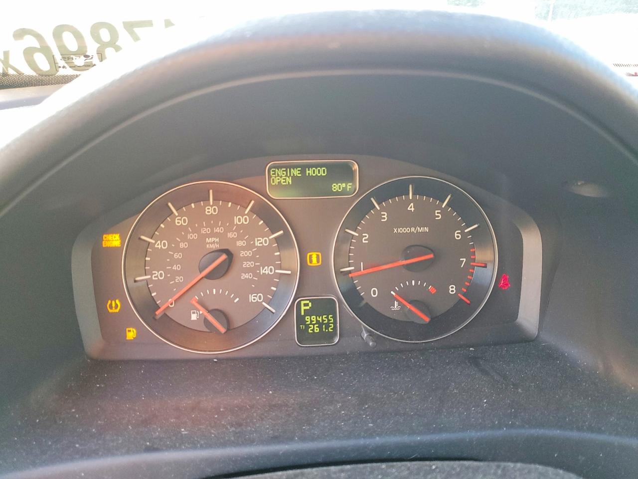 2008 Volvo C70 T5 Black vin: YV1MC67208J056555