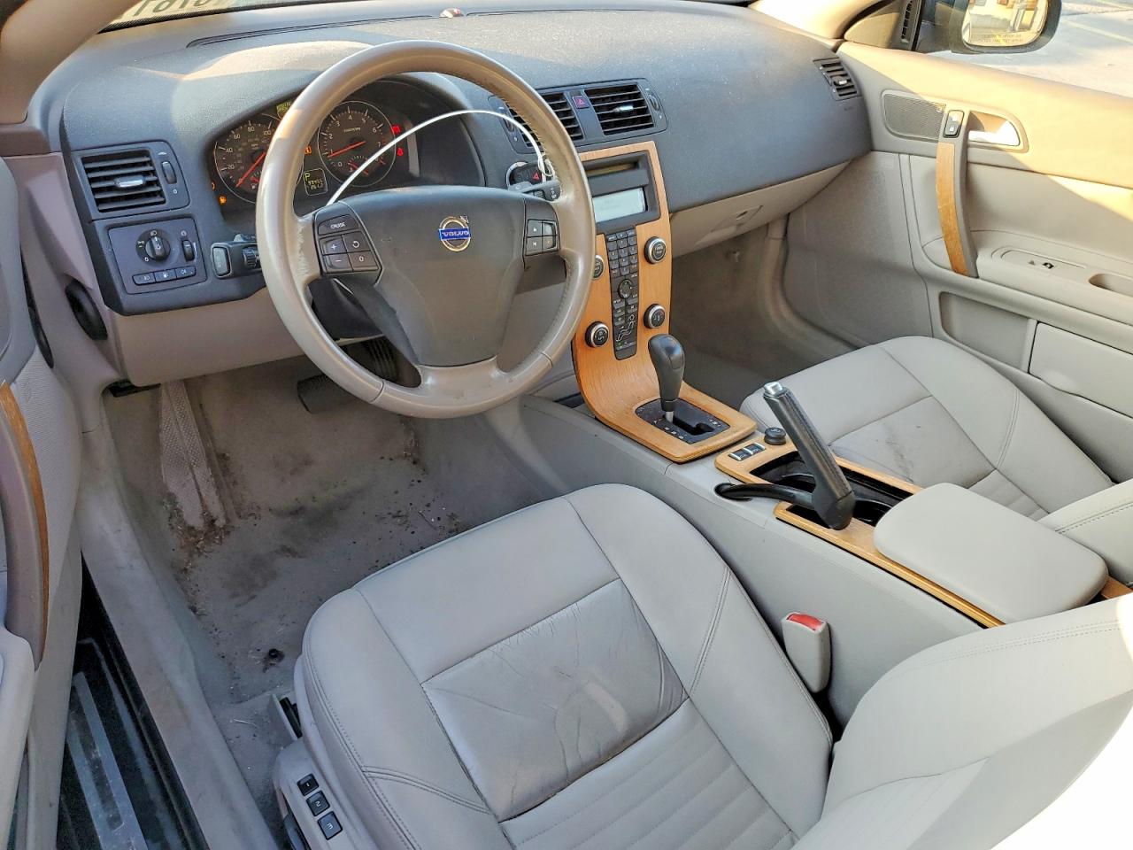 2008 Volvo C70 T5 Black vin: YV1MC67208J056555