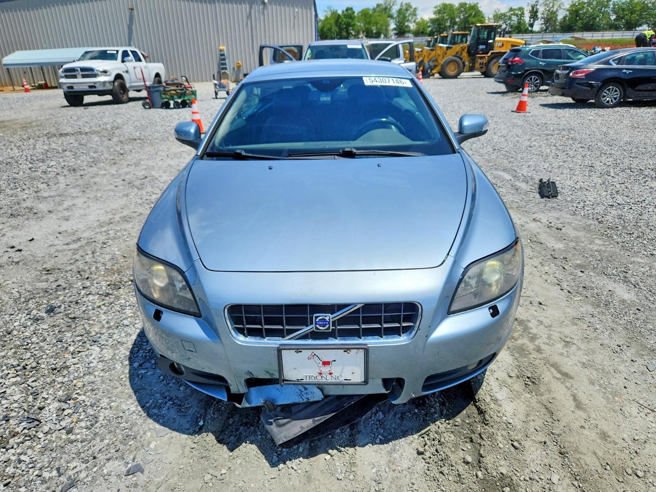 2008 Volvo C70 T5 Blue vin: YV1MC67218J046679