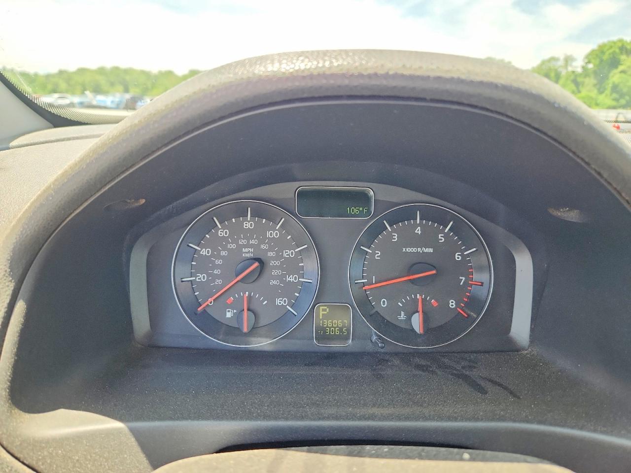 2008 Volvo C70 T5 Blue vin: YV1MC67218J046679