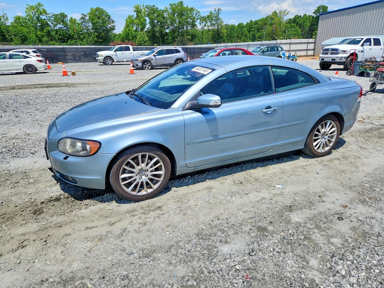 2008 Volvo C70 T5 Blue vin: YV1MC67218J046679