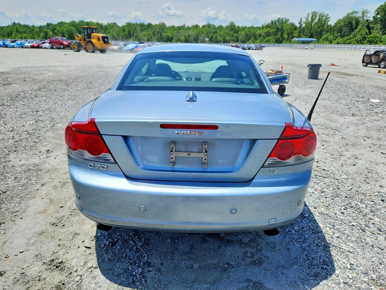 2008 Volvo C70 T5 Blue vin: YV1MC67218J046679