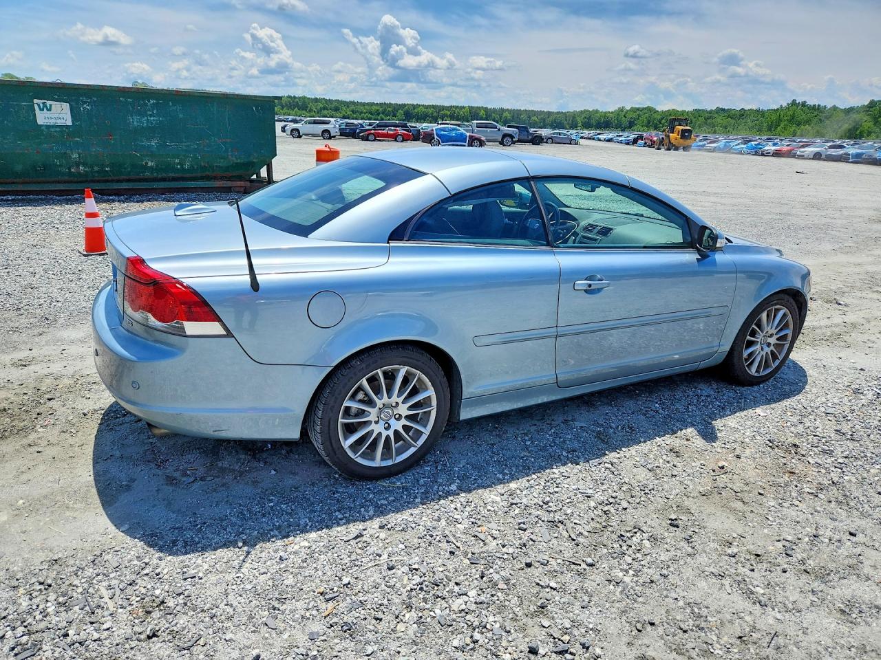 2008 Volvo C70 T5 Blue vin: YV1MC67218J046679