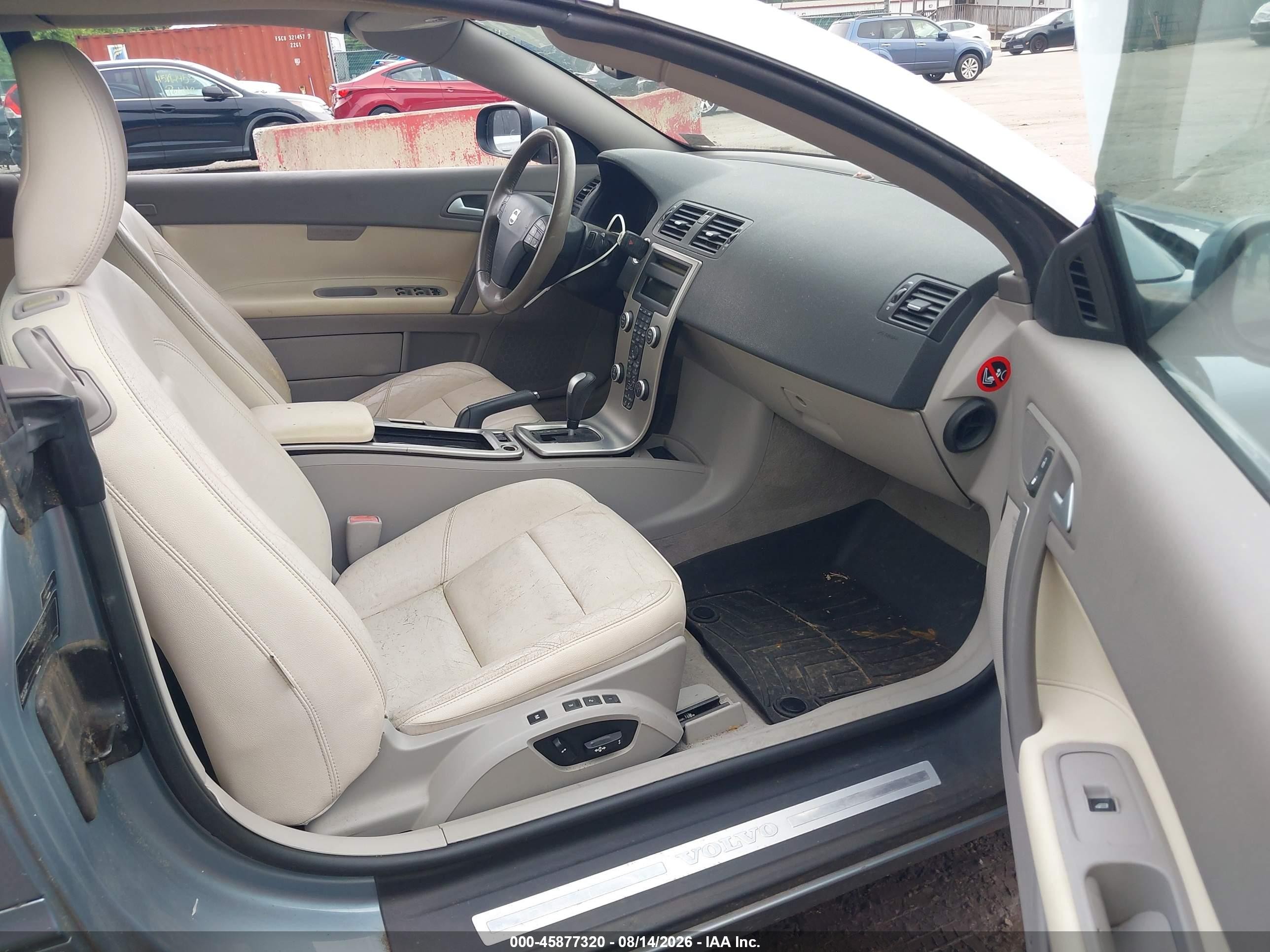2009 Volvo C70 T5 Blue vin: YV1MC67219J072913