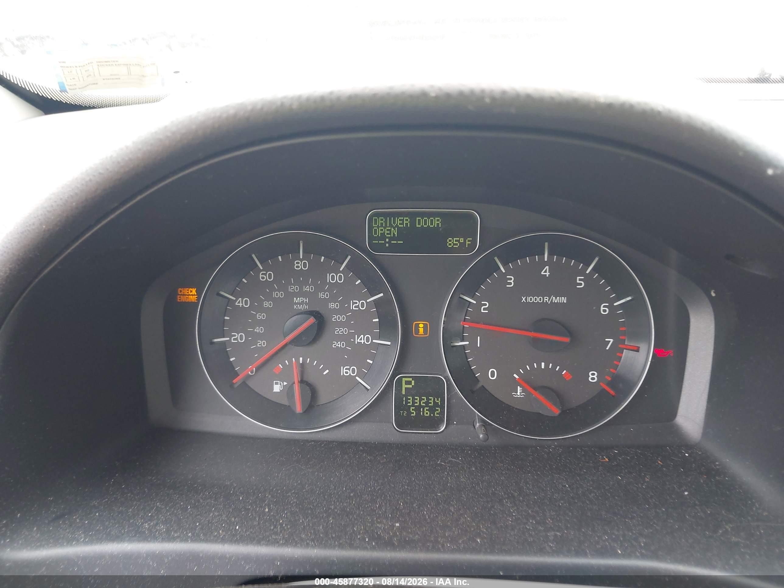 2009 Volvo C70 T5 Blue vin: YV1MC67219J072913
