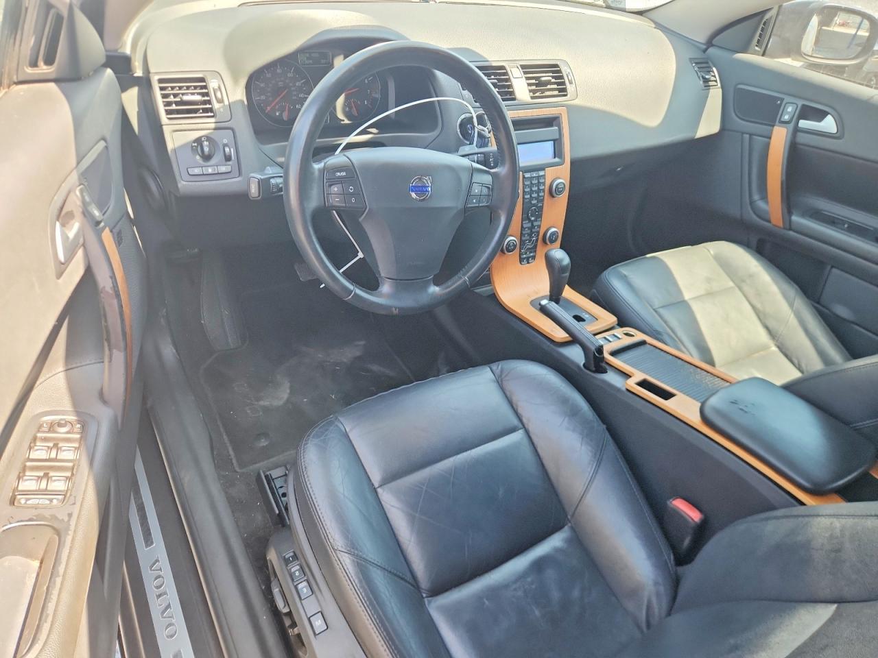2008 Volvo C70 T5 Black vin: YV1MC67238J047316