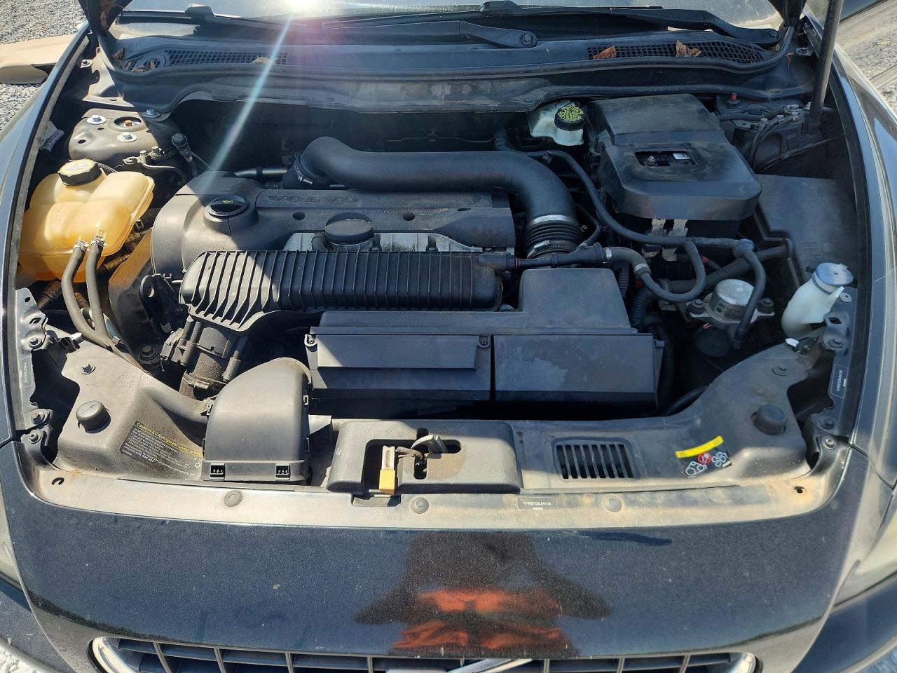 2008 Volvo C70 T5 Black vin: YV1MC67238J047316
