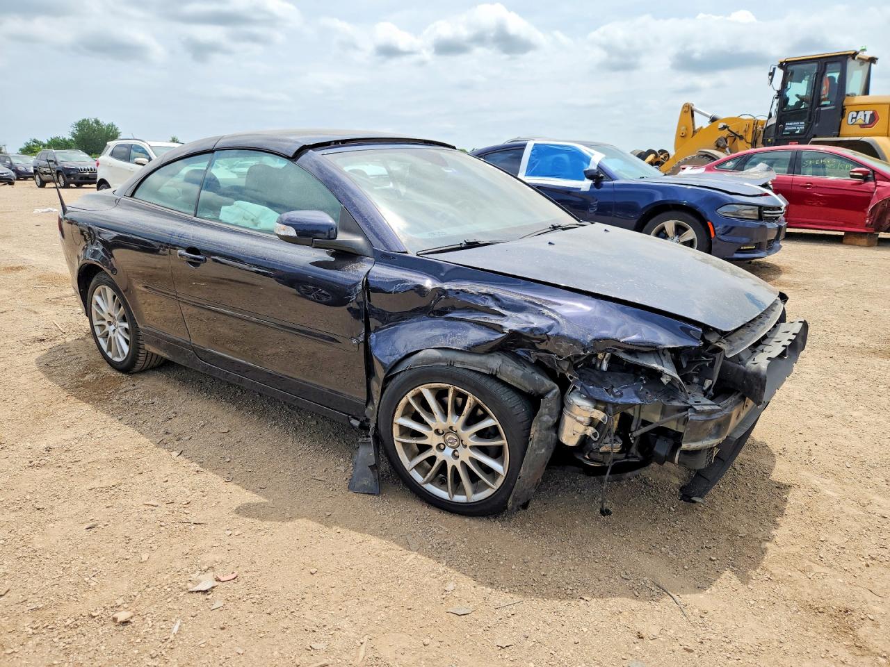 2008 Volvo C70 T5 Blue vin: YV1MC67238J049390