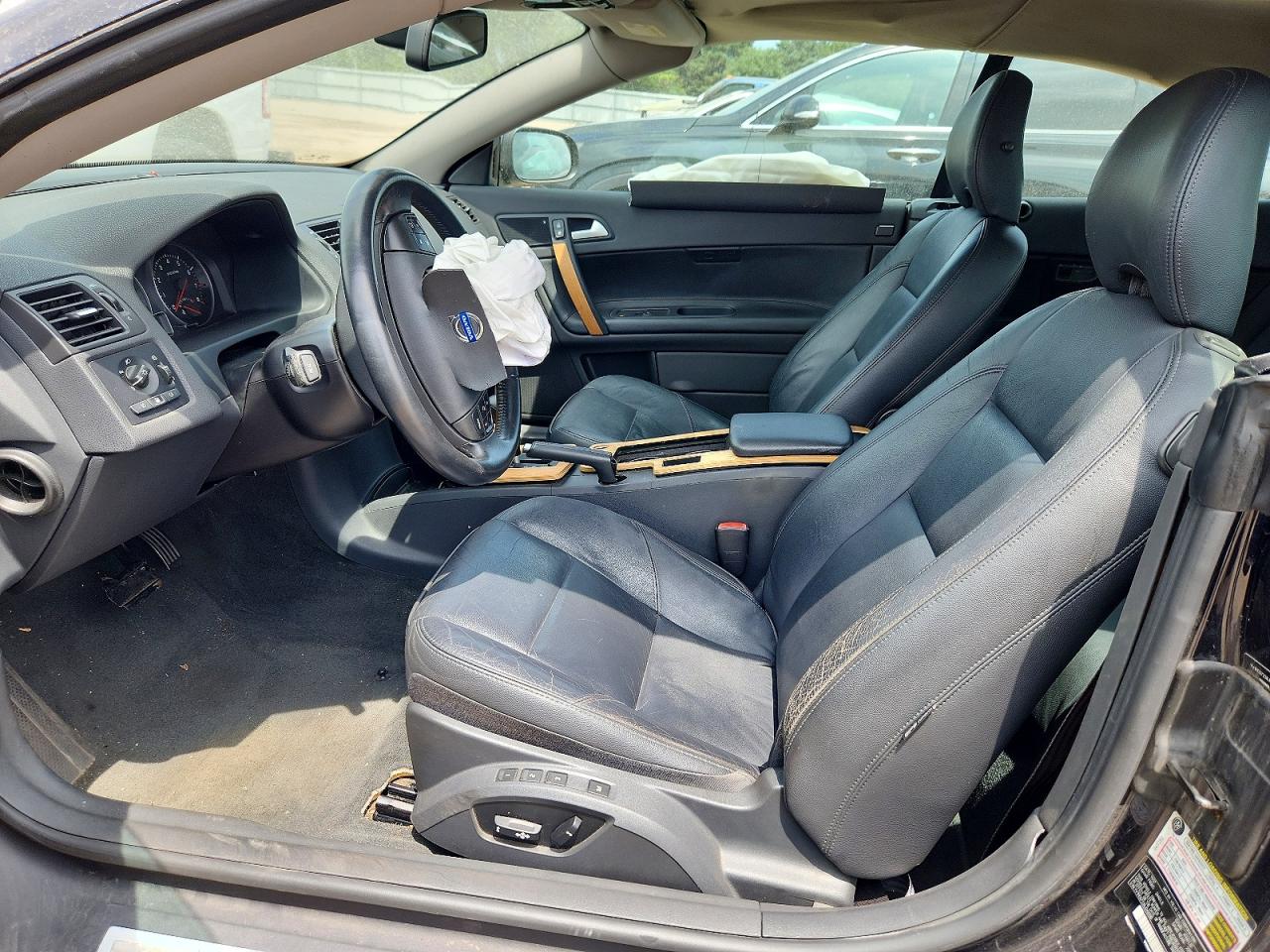 2008 Volvo C70 T5 Blue vin: YV1MC67238J049390
