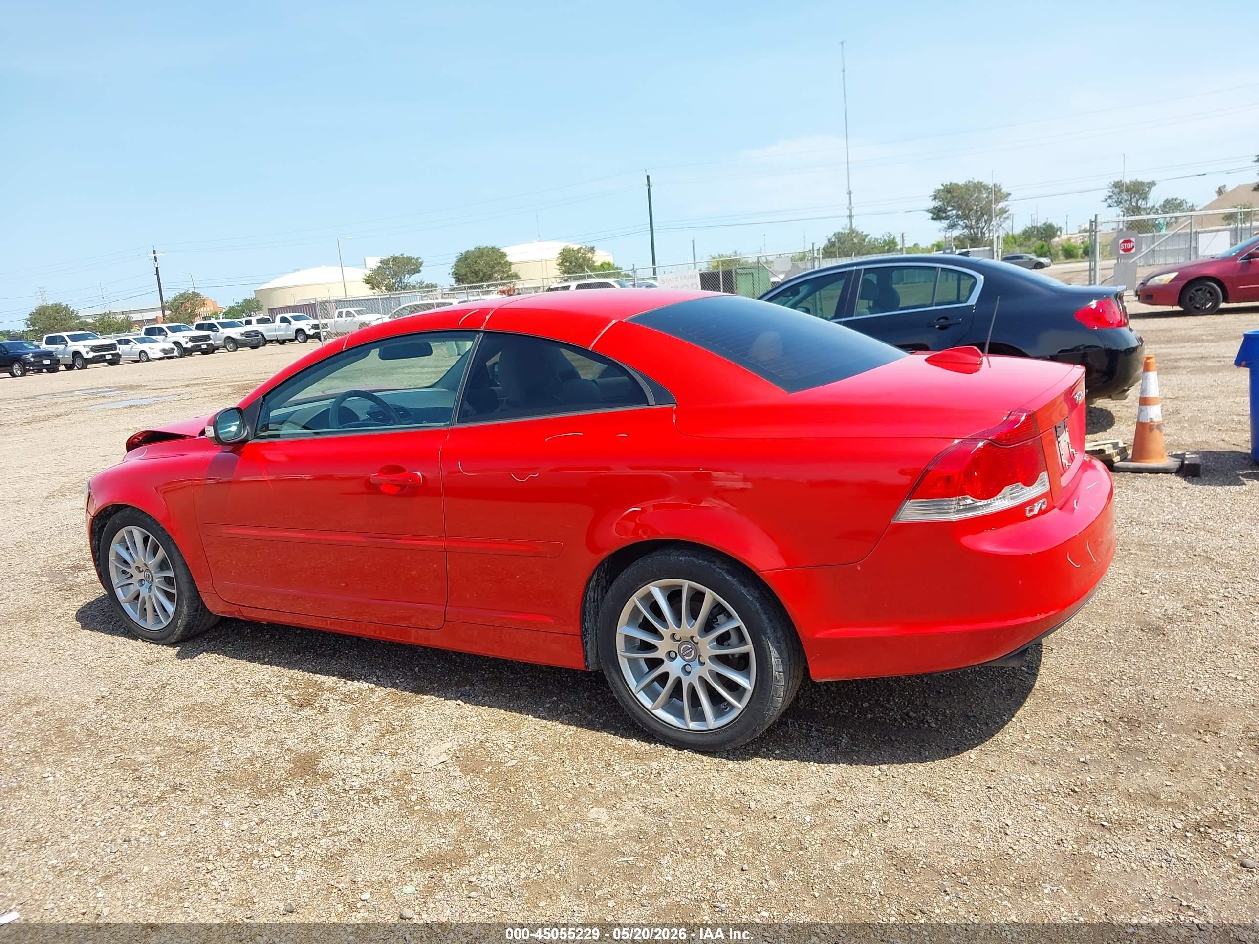 2008 Volvo C70 T5 Красный vin: YV1MC67238J050281