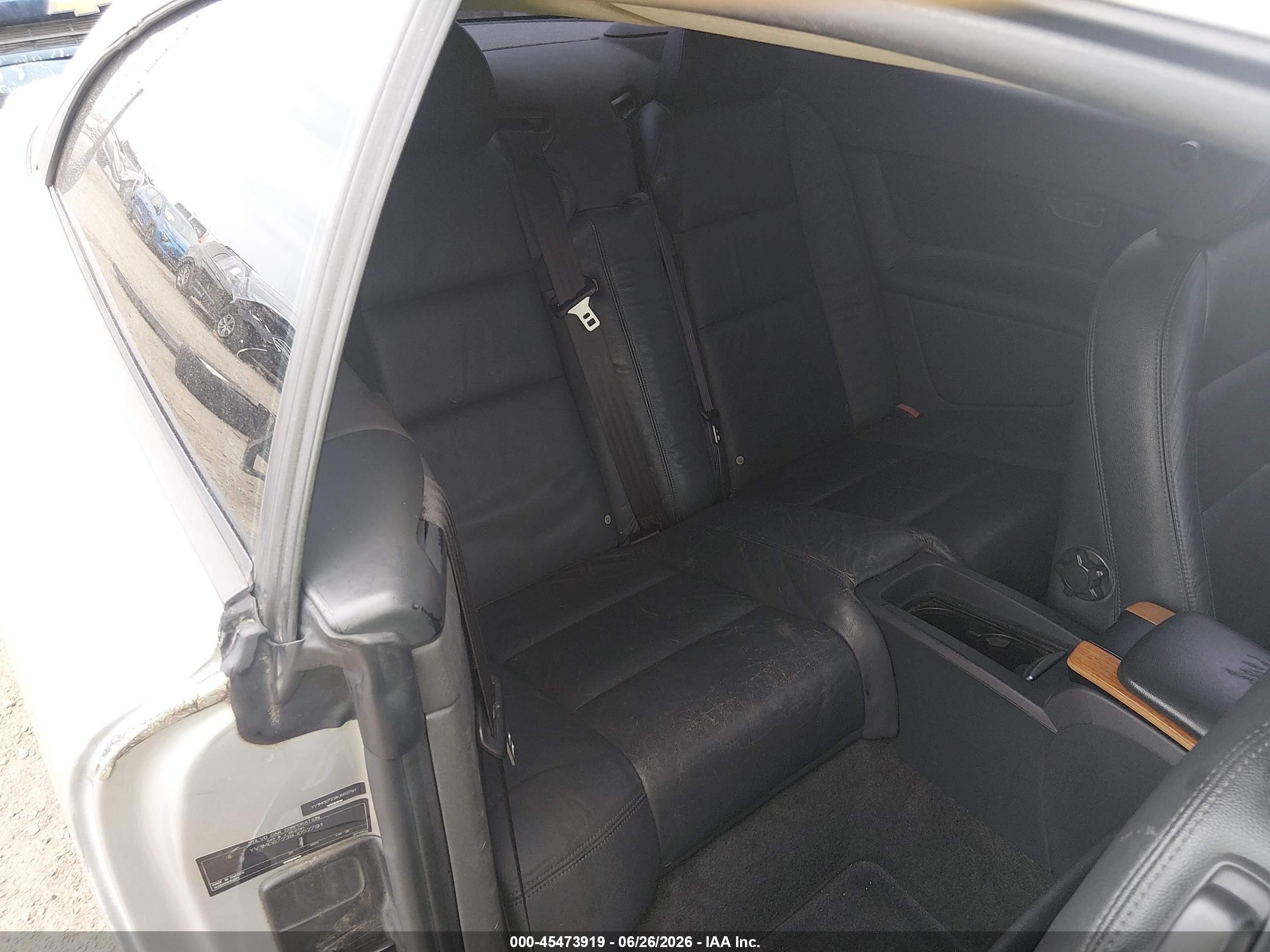 2008 Volvo C70 T5 M Silver vin: YV1MC67238J052791