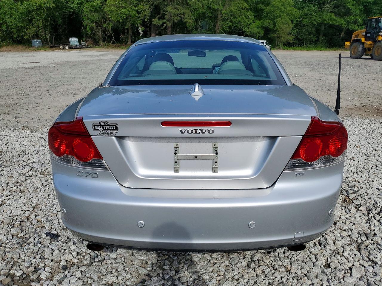 2008 Volvo C70 T5 Silver vin: YV1MC67238J056002