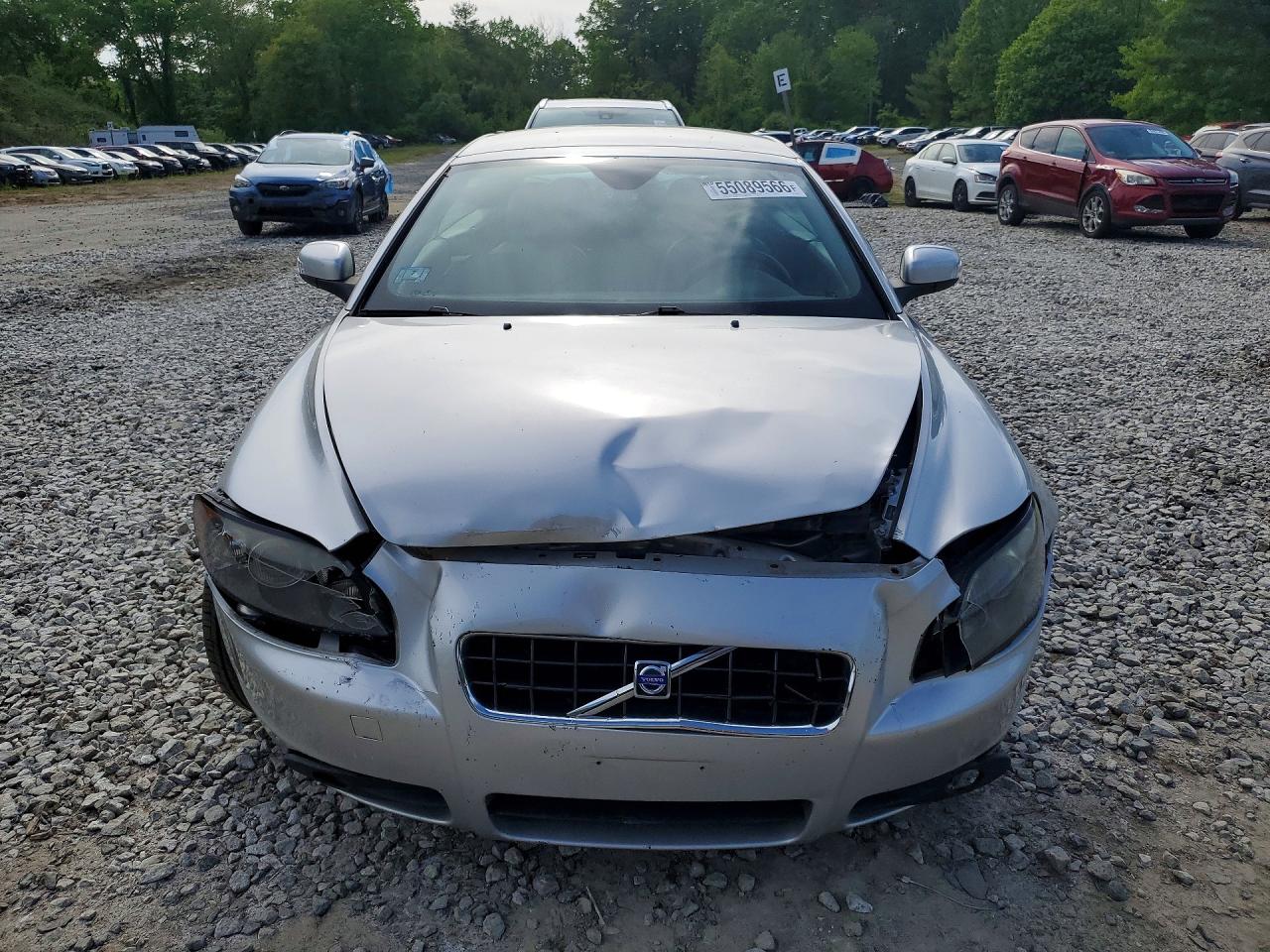 2008 Volvo C70 T5 Silver vin: YV1MC67238J056002