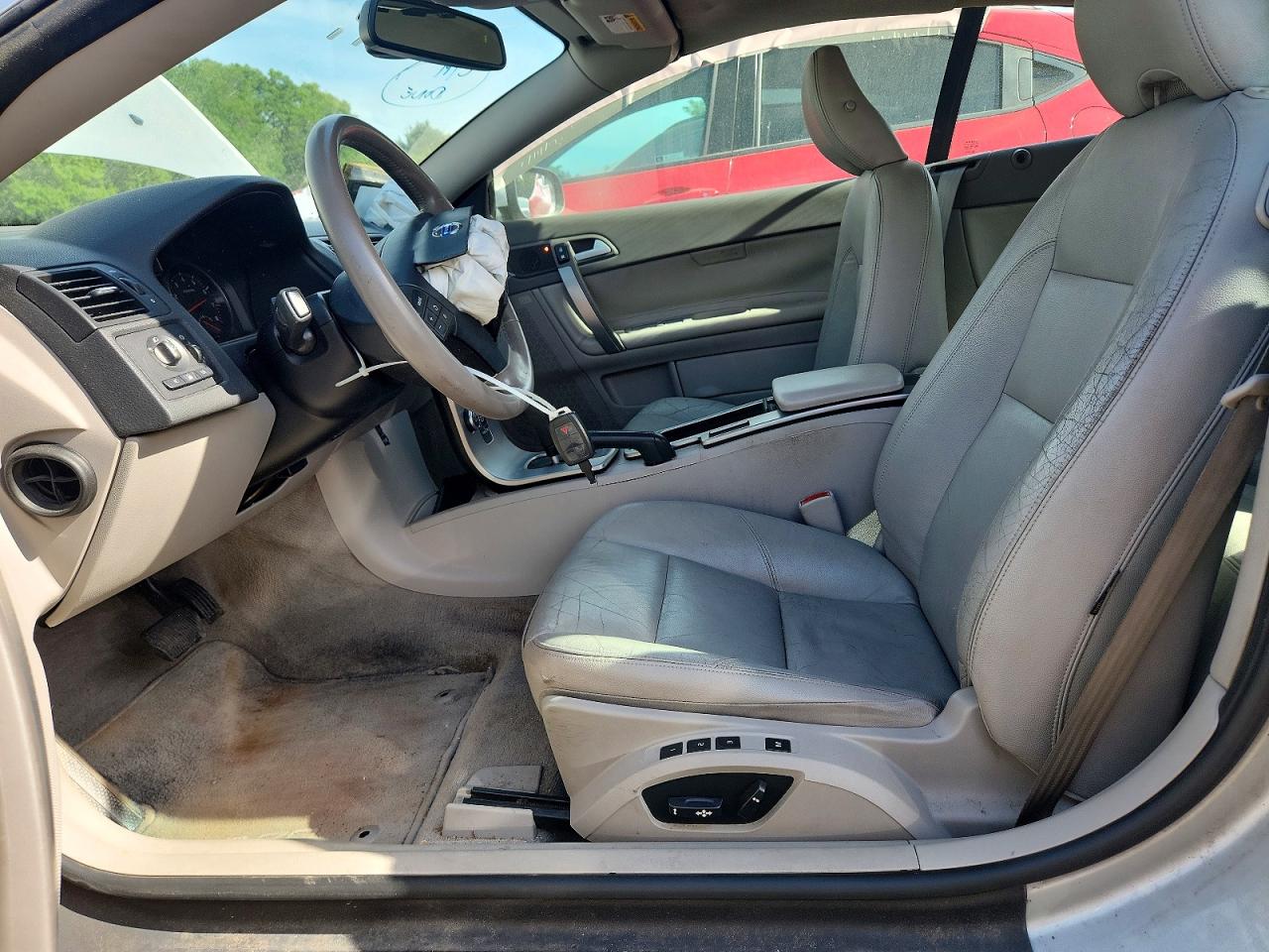 2008 Volvo C70 T5 Silver vin: YV1MC67238J056002