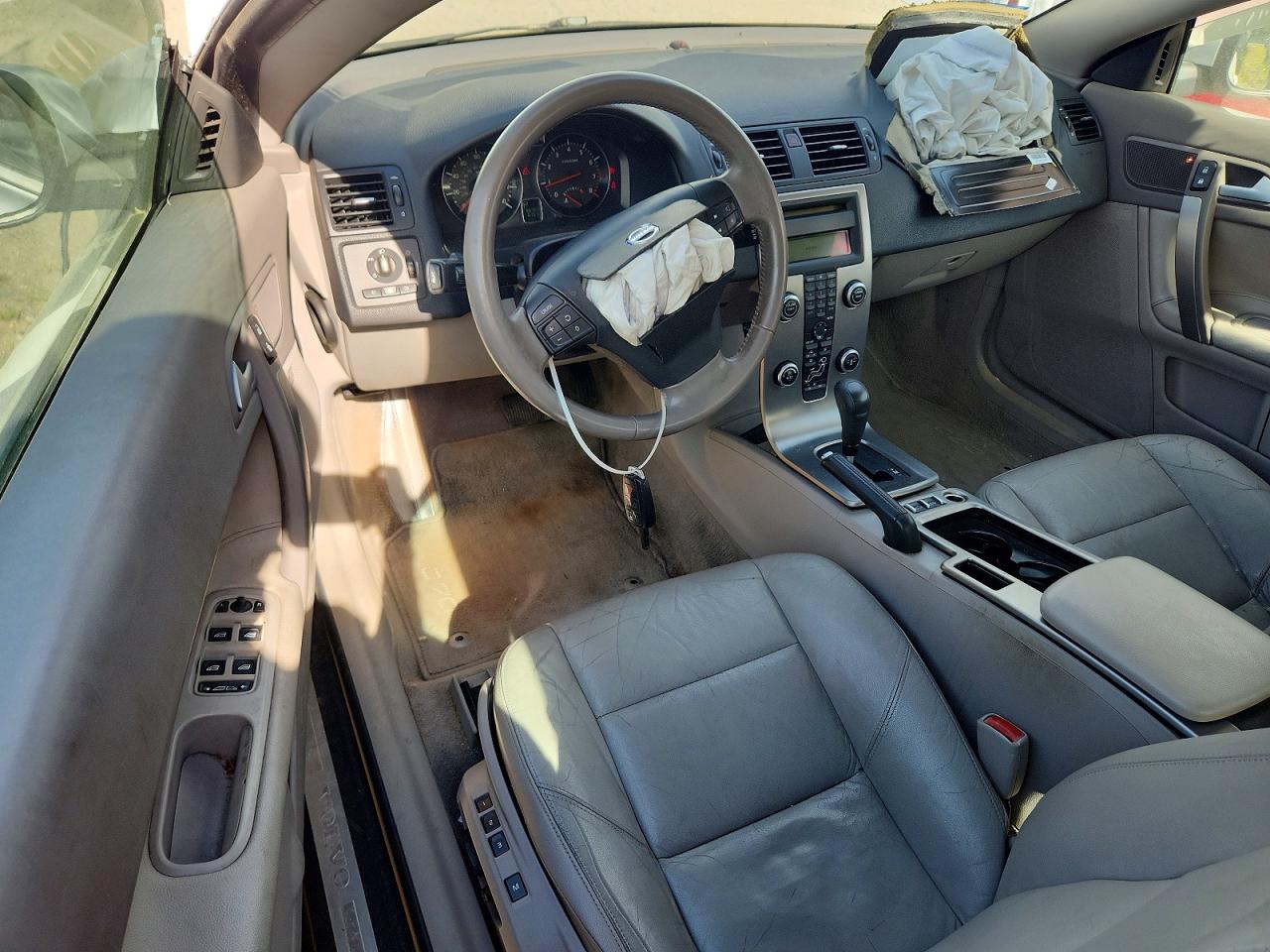 2008 Volvo C70 T5 Silver vin: YV1MC67238J056002