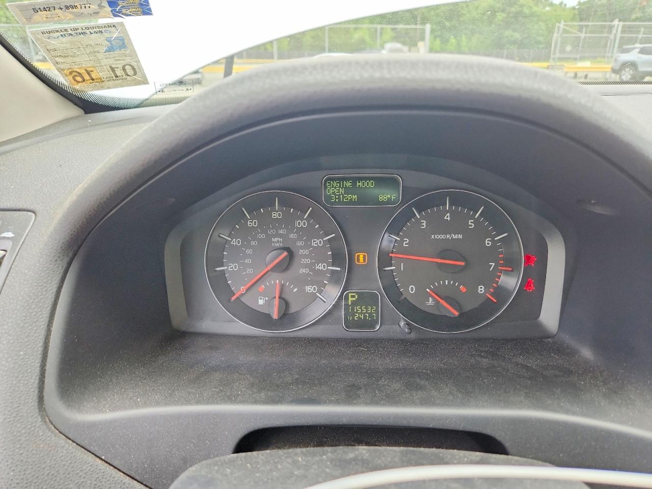 2008 Volvo C70 Silver vin: YV1MC67248J040651