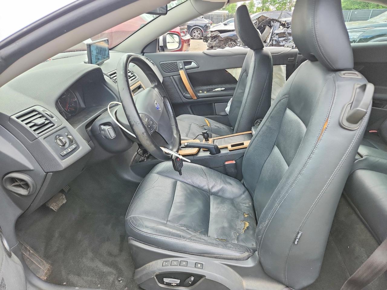 2008 Volvo C70 Silver vin: YV1MC67248J040651