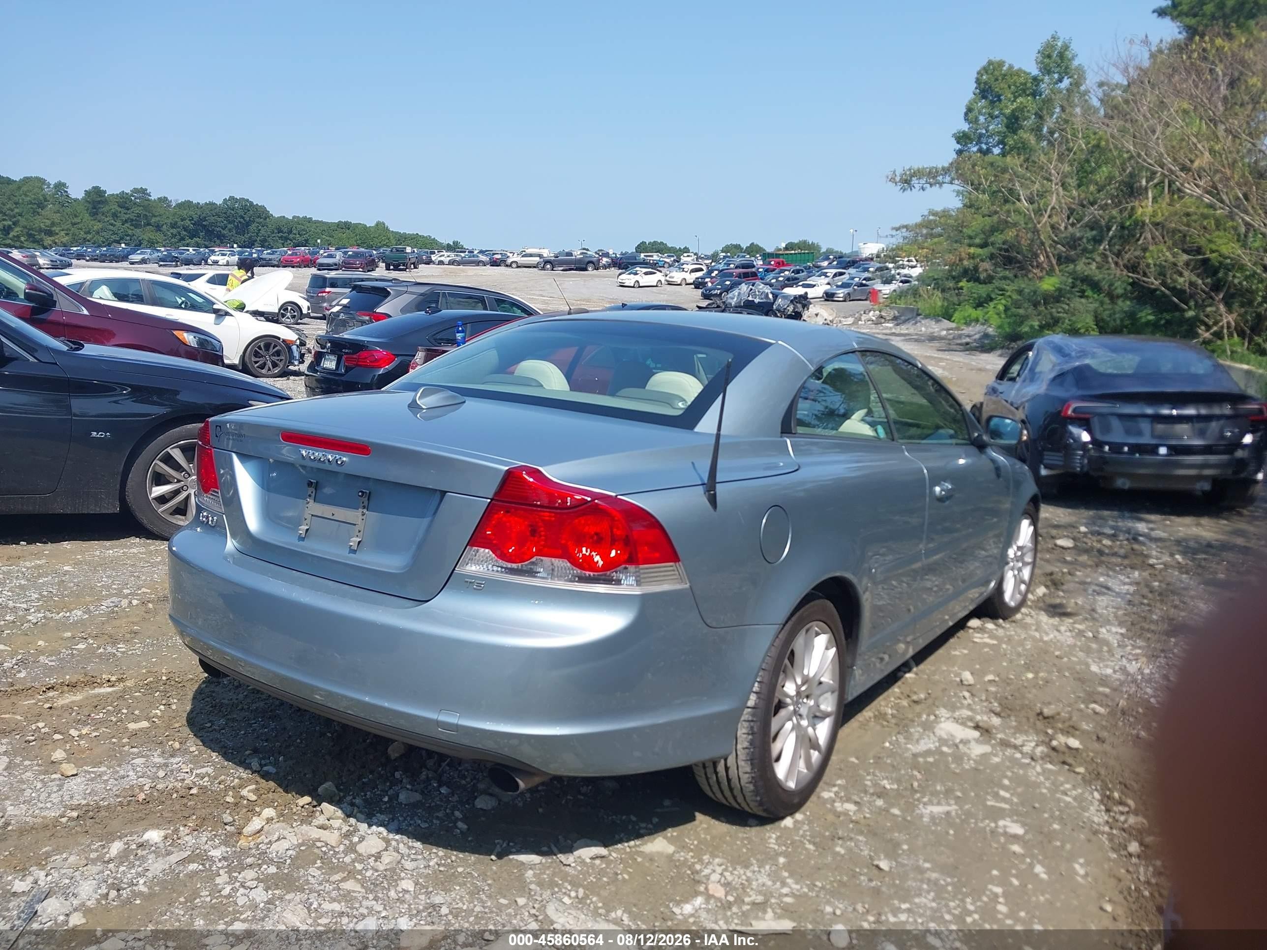 2008 Volvo C70 T5 M Синий vin: YV1MC67258J046619